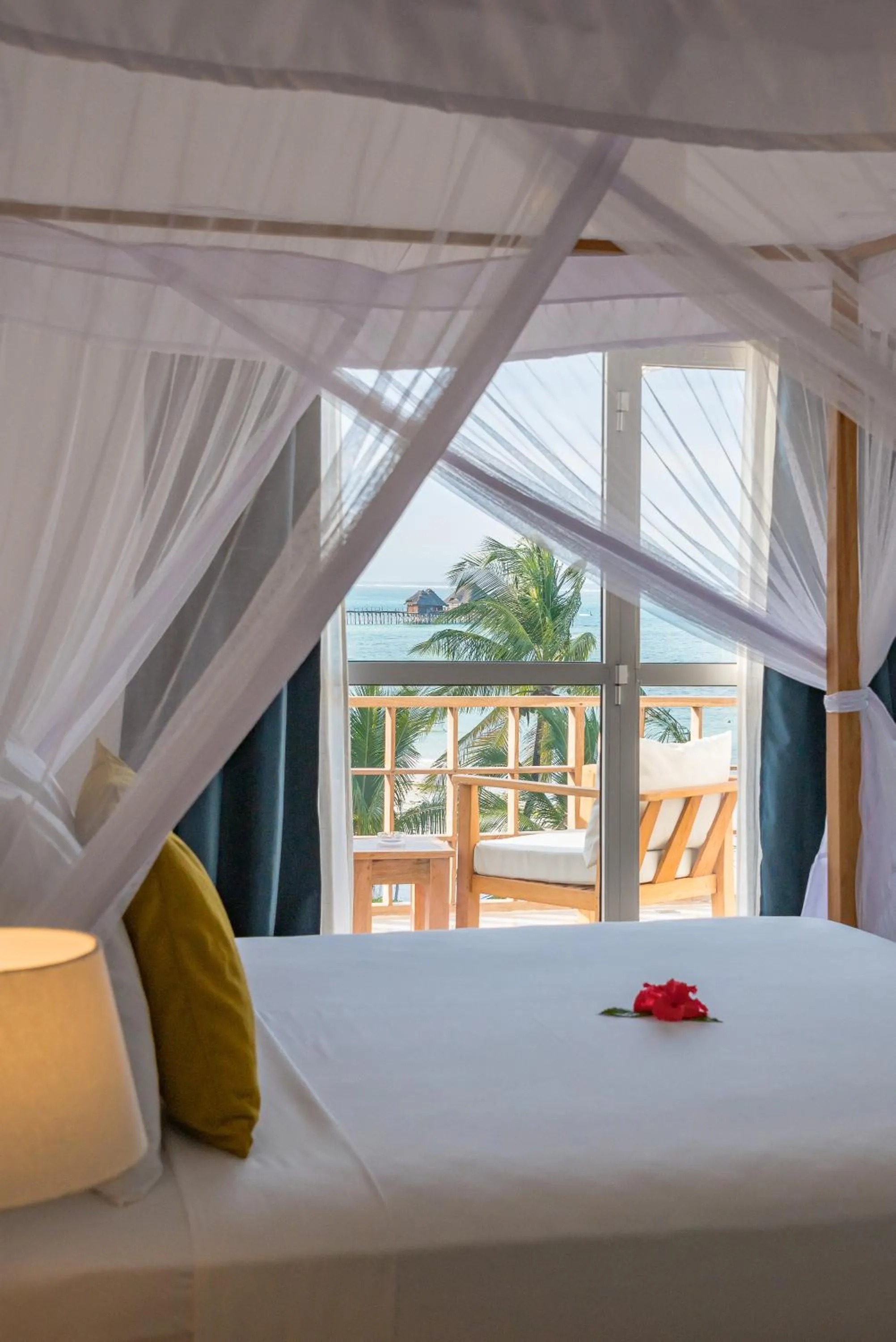 Bedroom, Bed in Ocean Boutique Hotel - Adults only