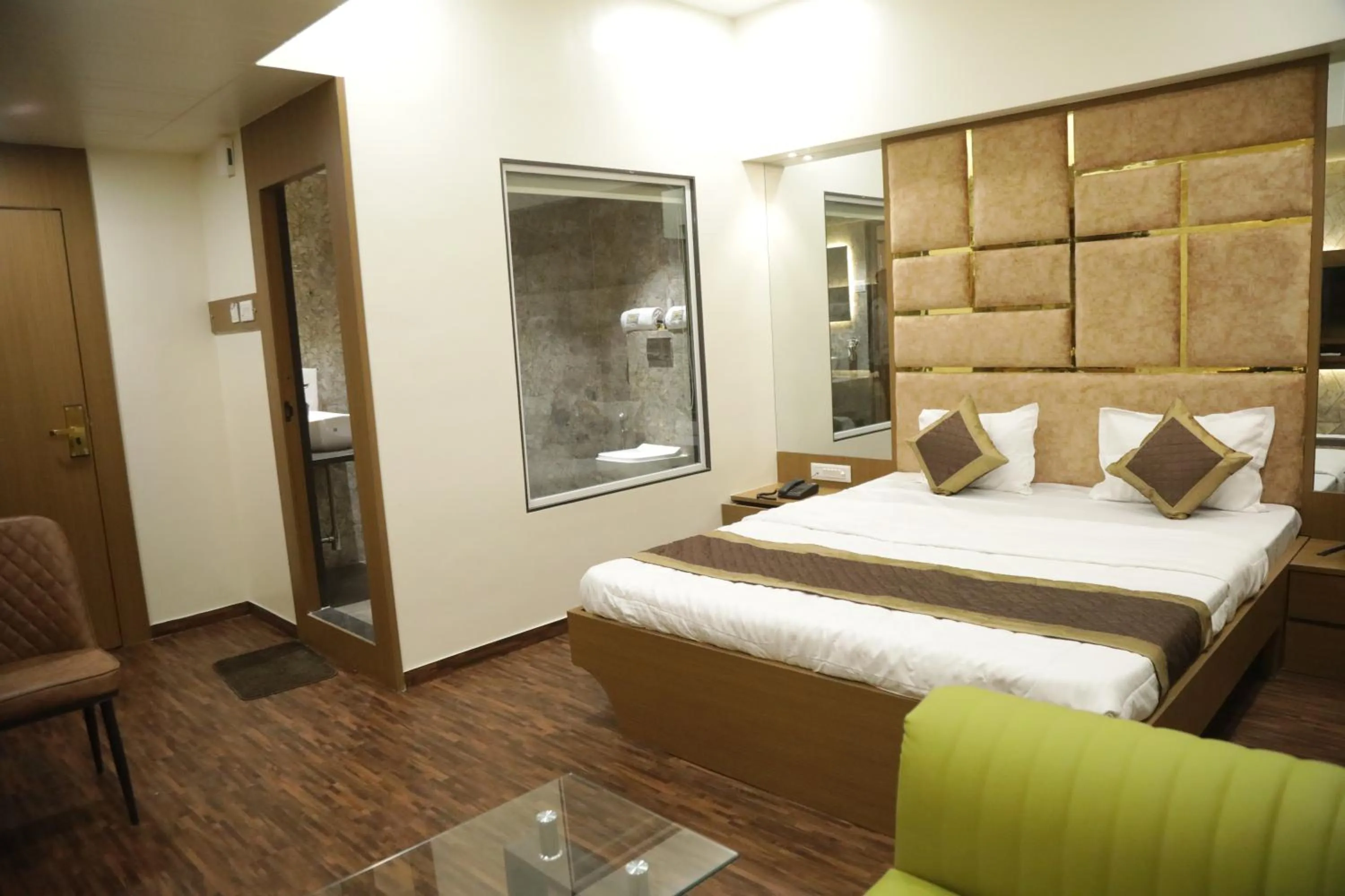 Bed in Hotel M Residency