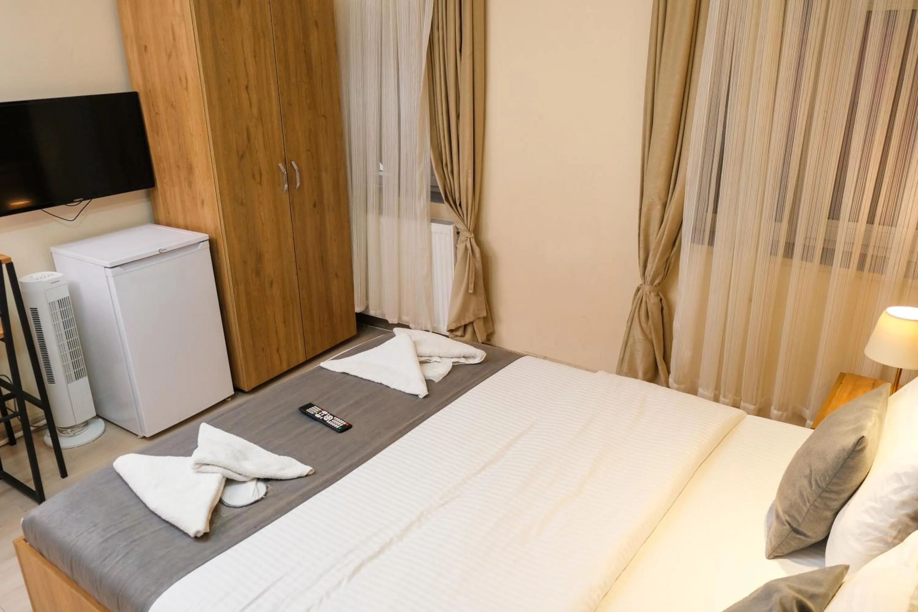 Bed in Taksim Nikea Suites 80