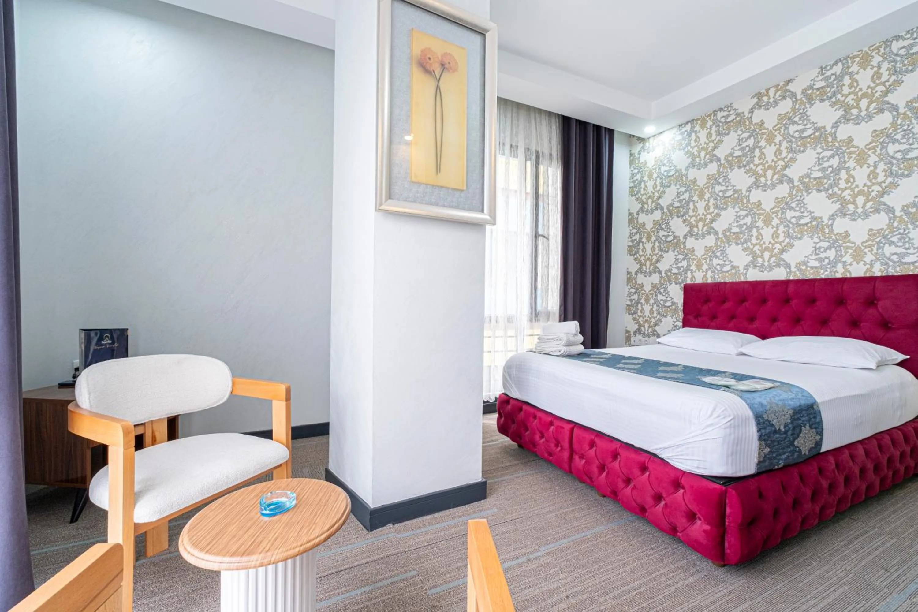 Bed in Süper Stay Halkalı