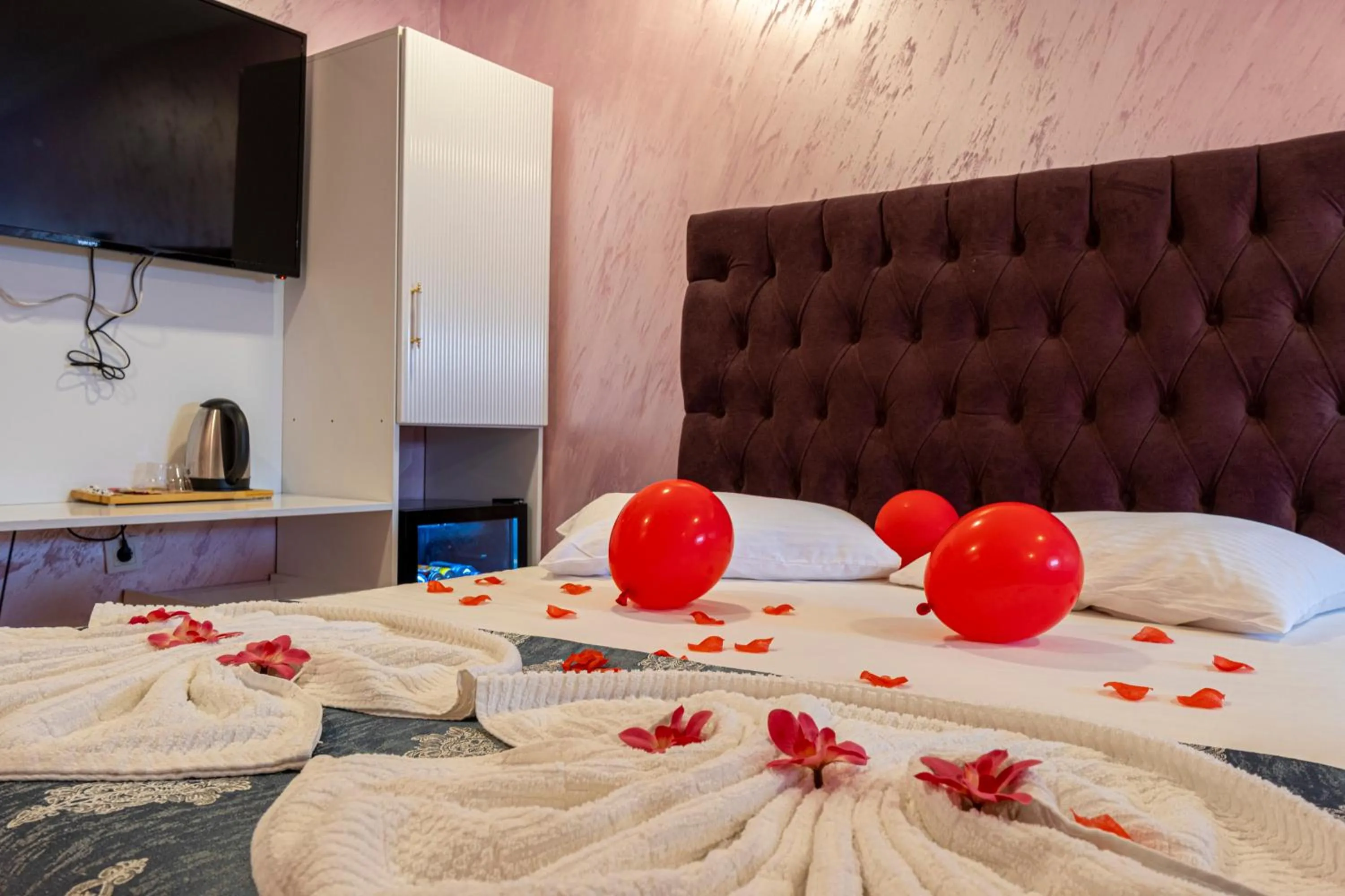 Bed in Süper Stay Halkalı