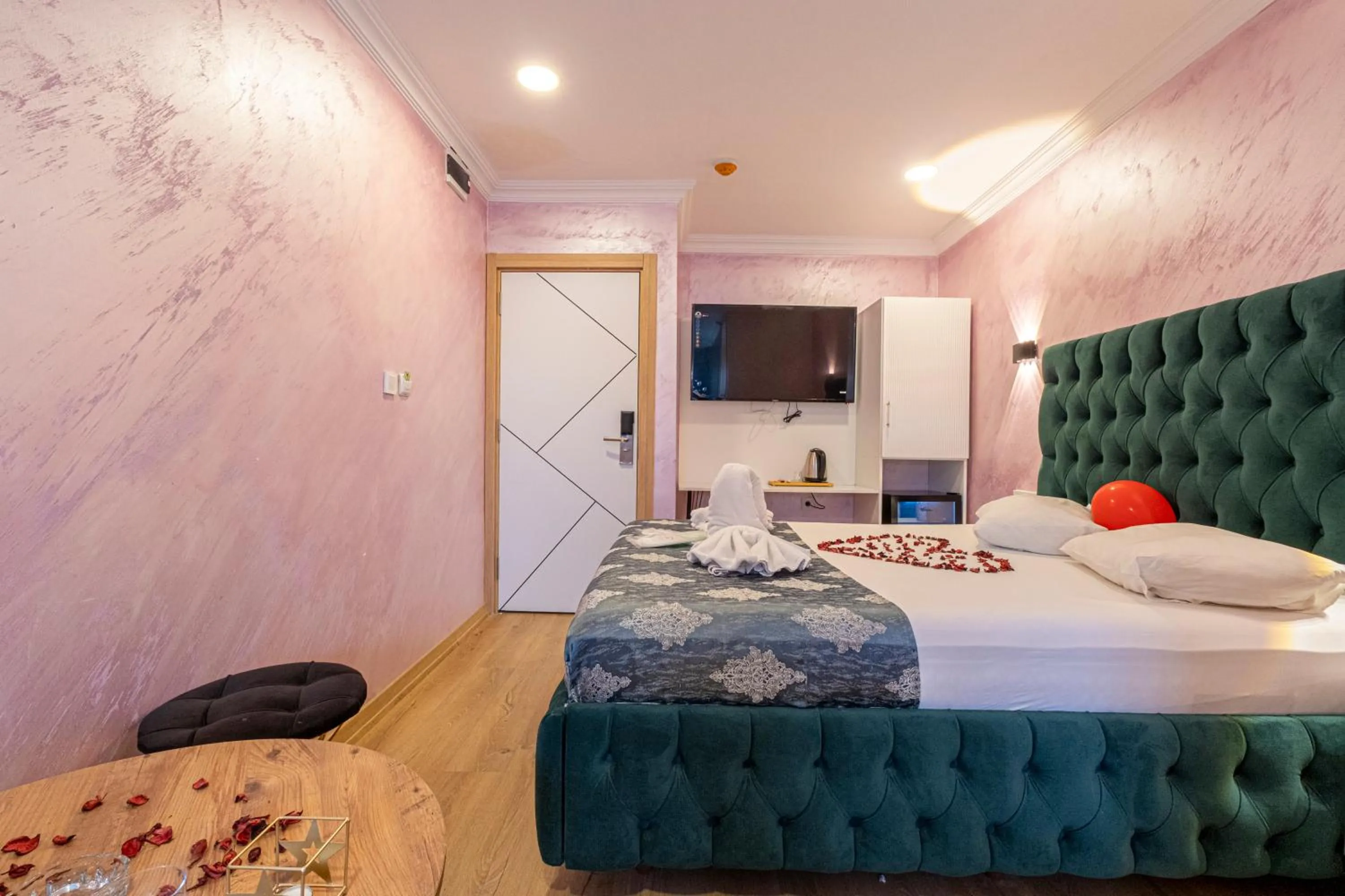 Bed in Süper Stay Halkalı