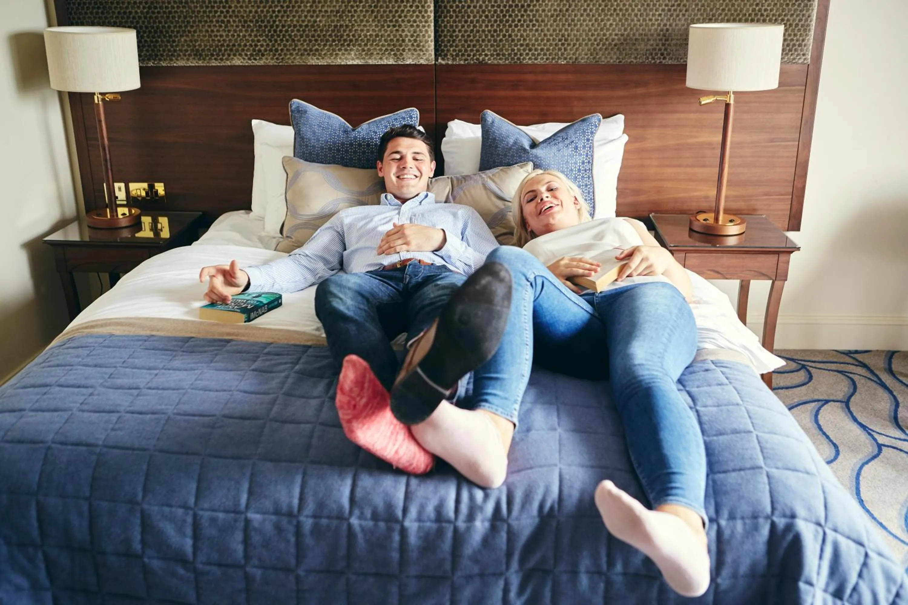 Bed in The Celtic Manor Resort