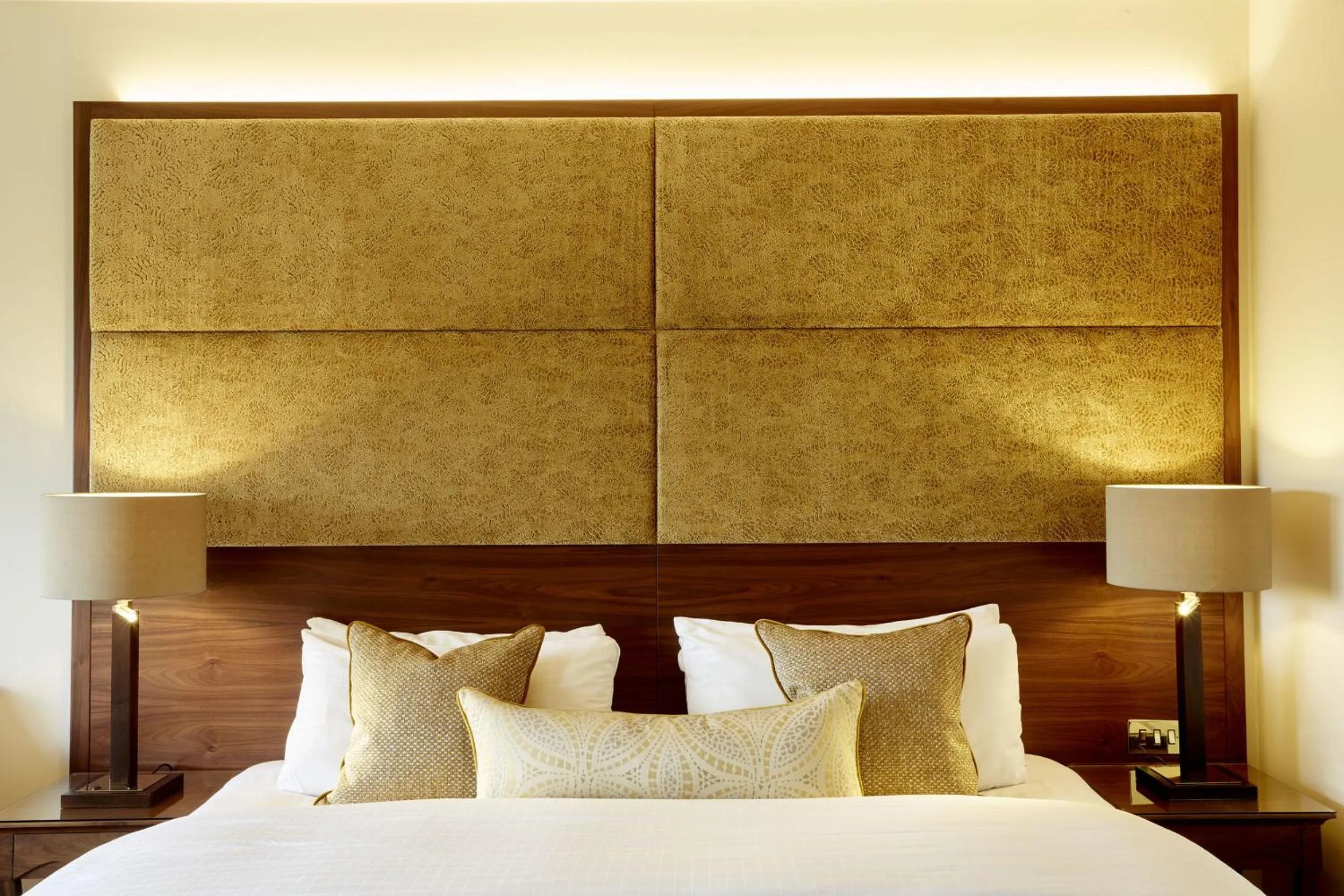 Bed in The Celtic Manor Resort