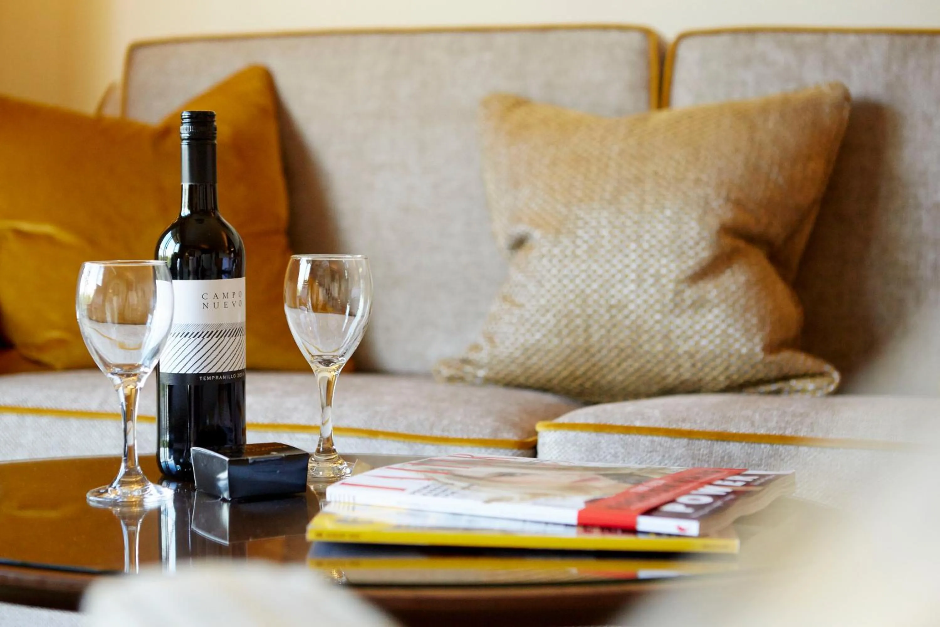 Seating area in The Celtic Manor Resort