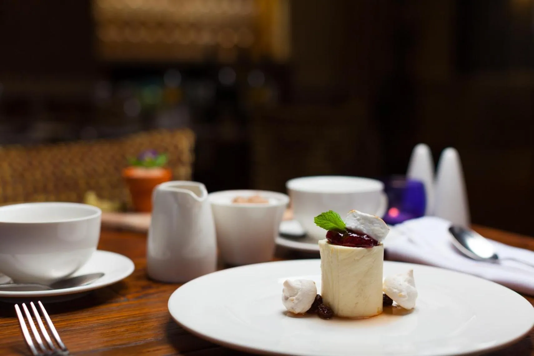 Food close-up in Best Western Lichfield City Centre The George Hotel