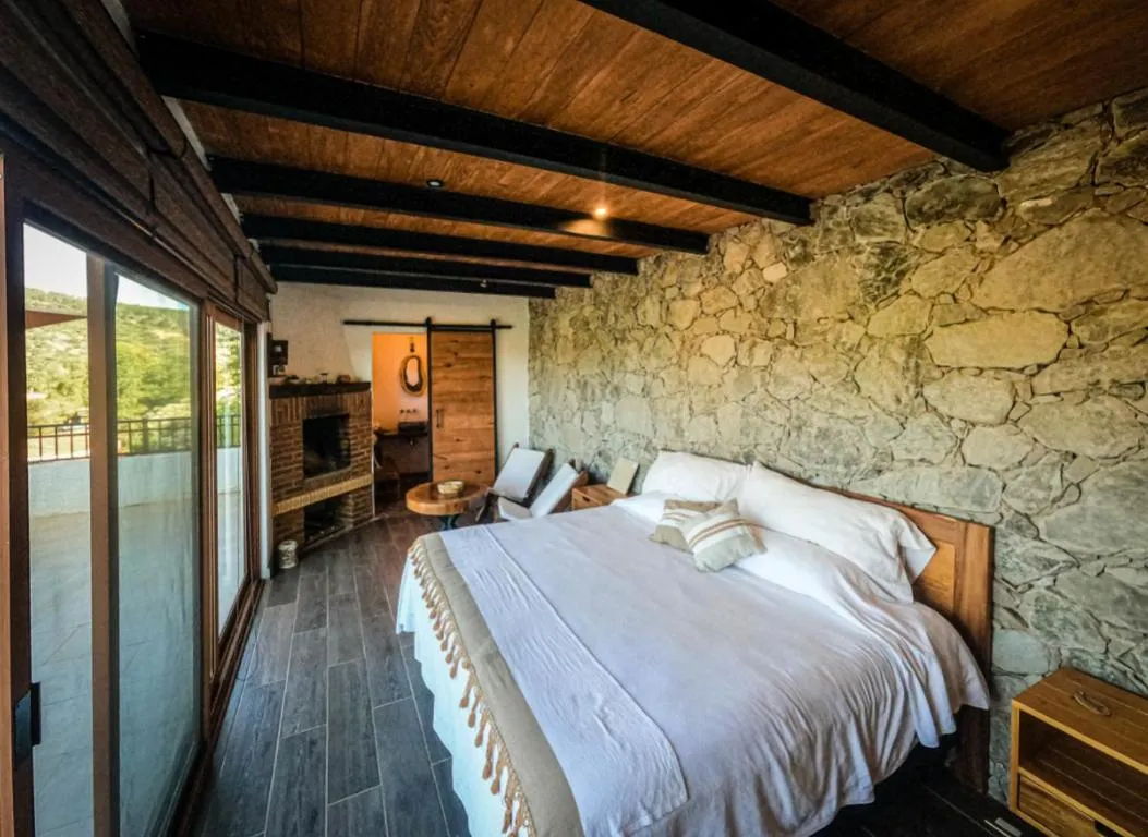 Bed in La Toscanía Tapalpa Resort & Agroturismo