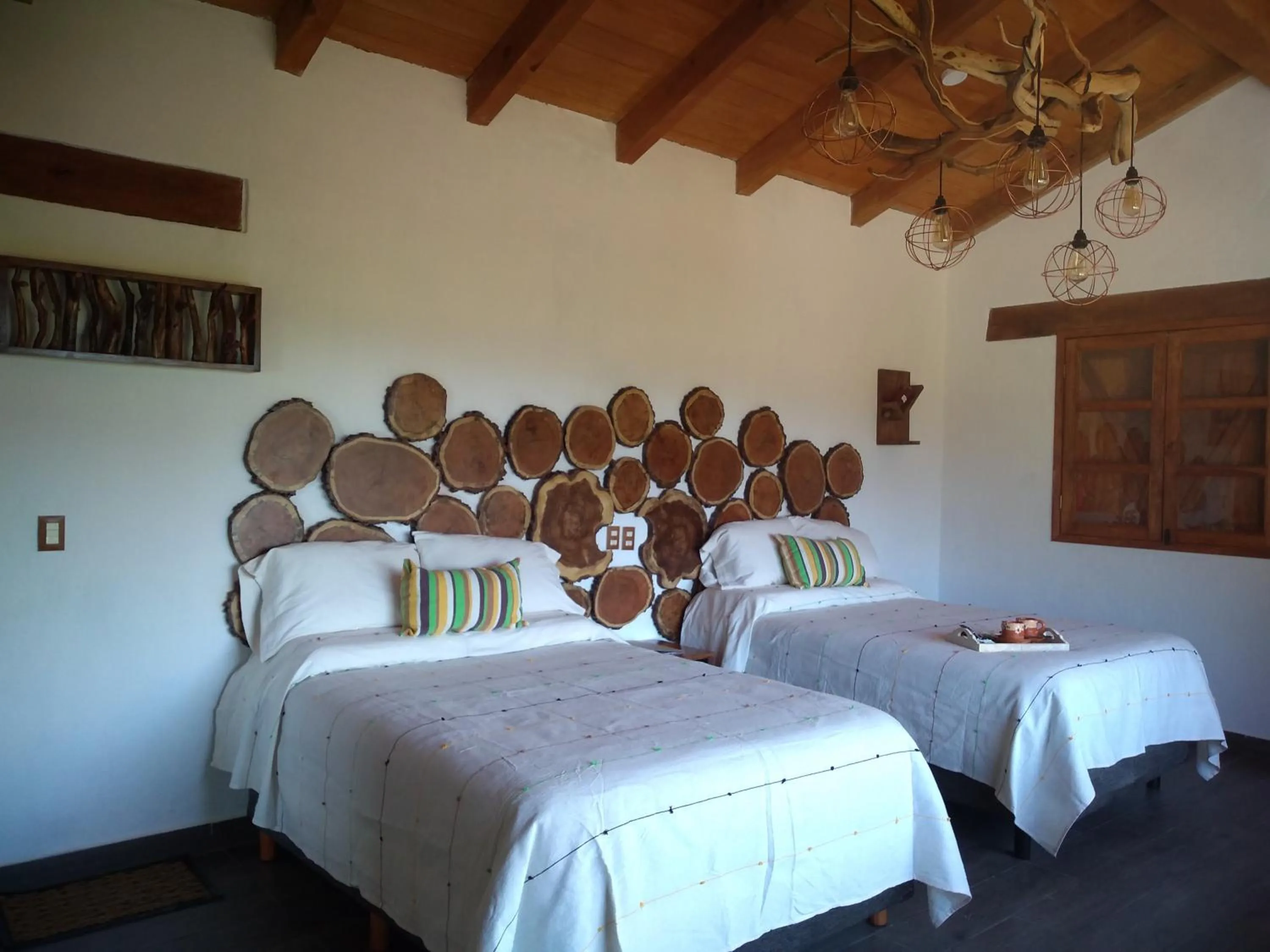 Bed in La Toscanía Tapalpa Resort & Agroturismo