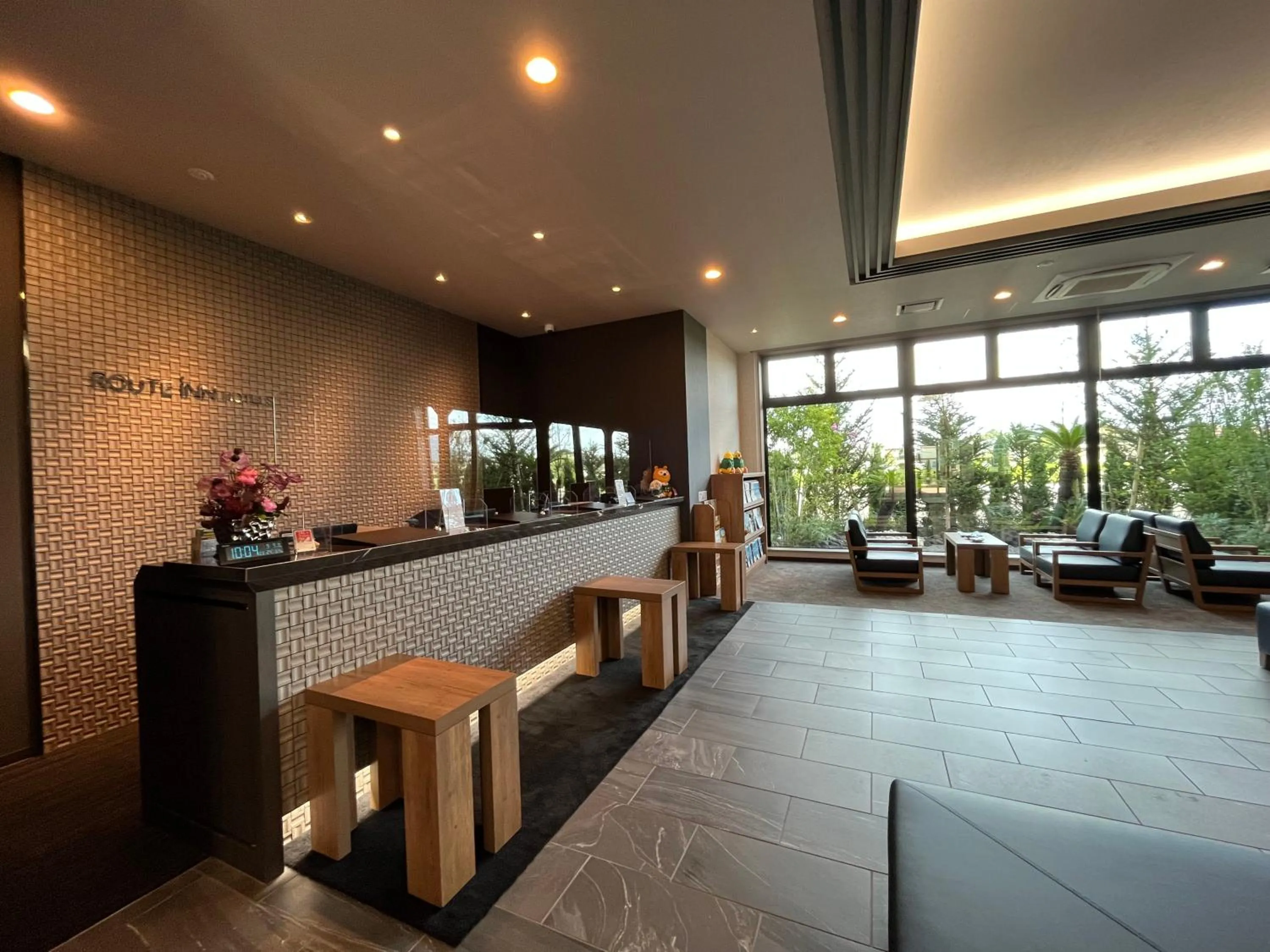 Lobby or reception in Hotel Route Inn Ohi Takahama