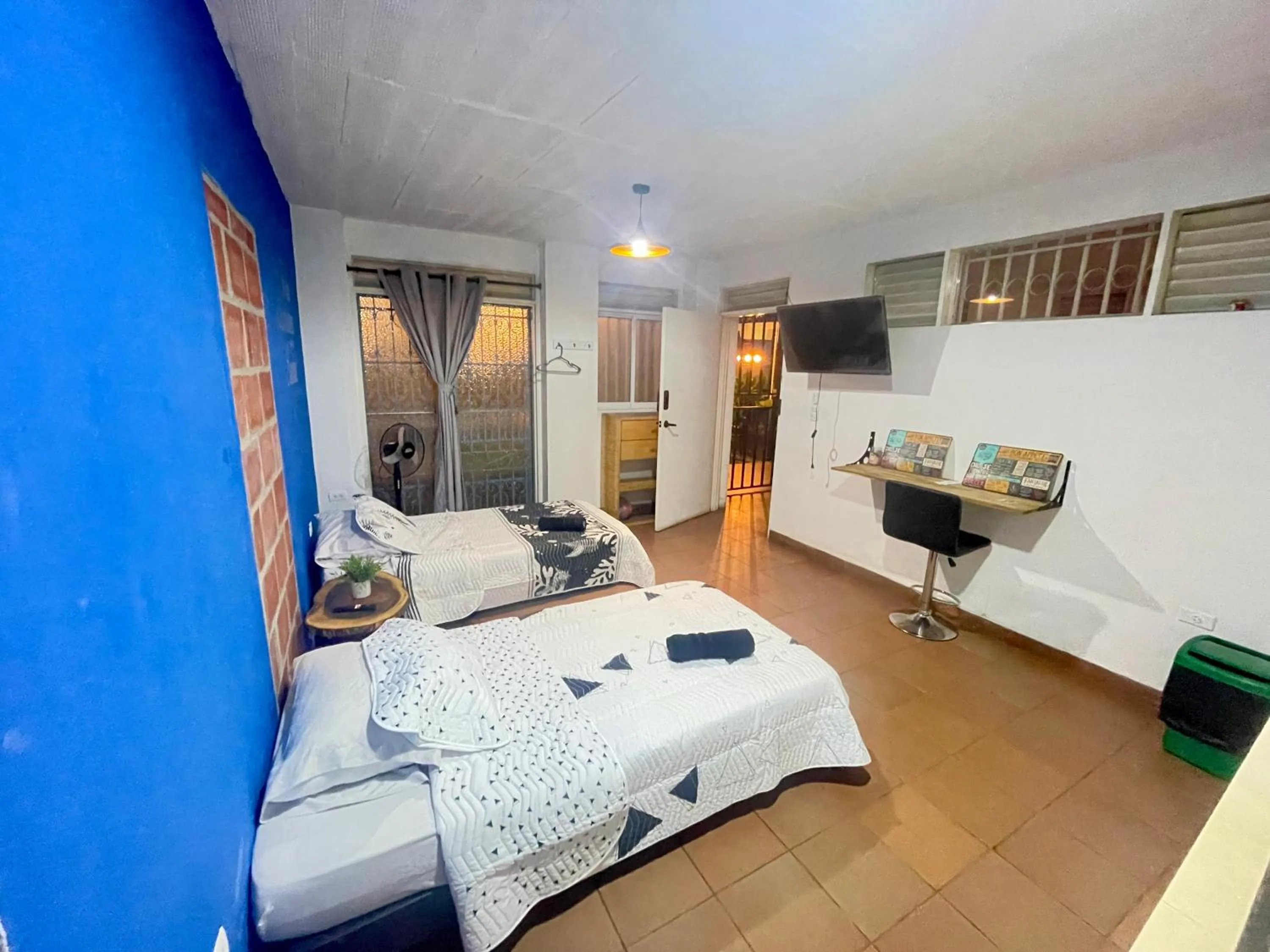 Bed in OUR HOME SAN ANTONIO