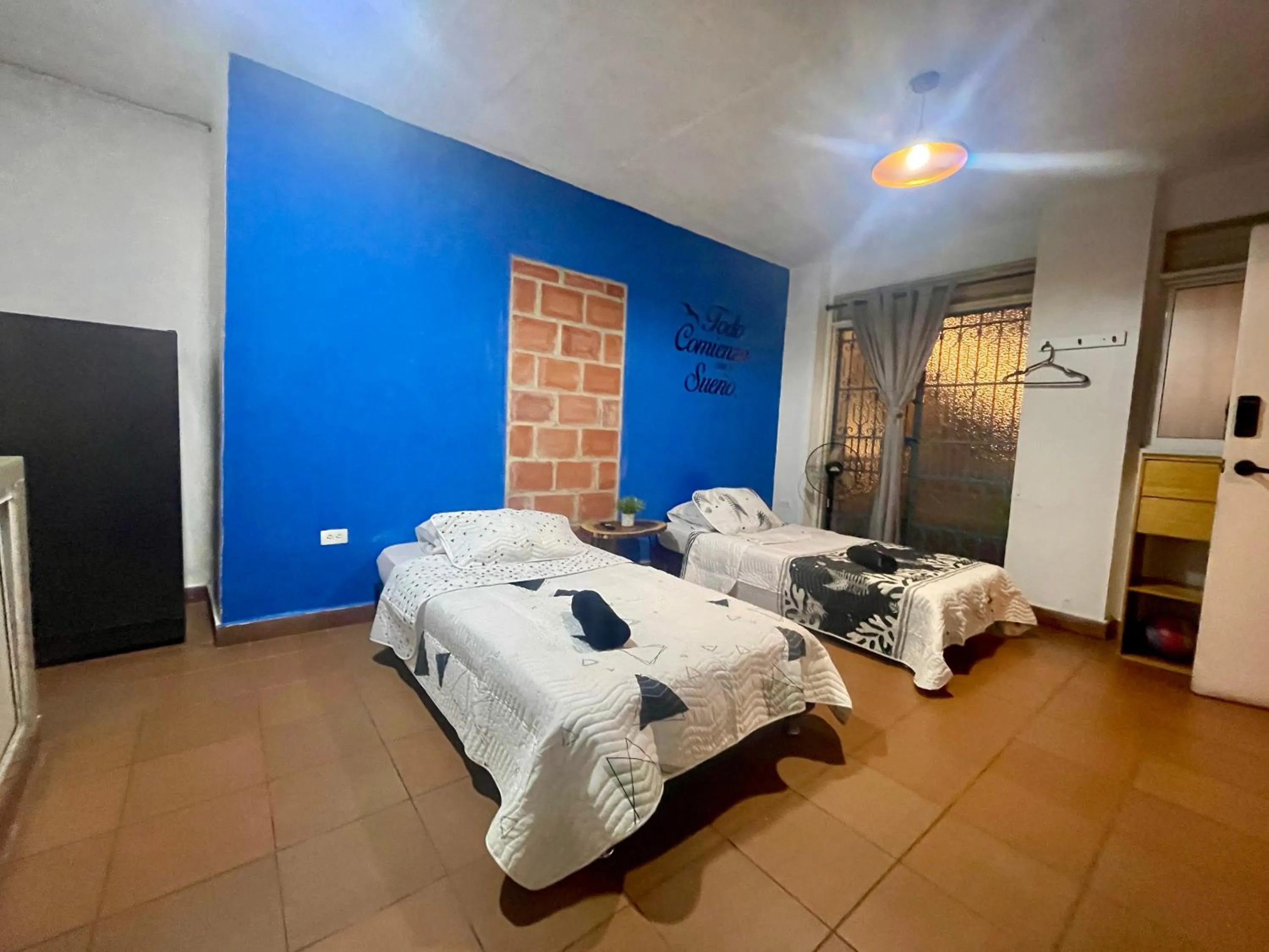 Bed in OUR HOME SAN ANTONIO