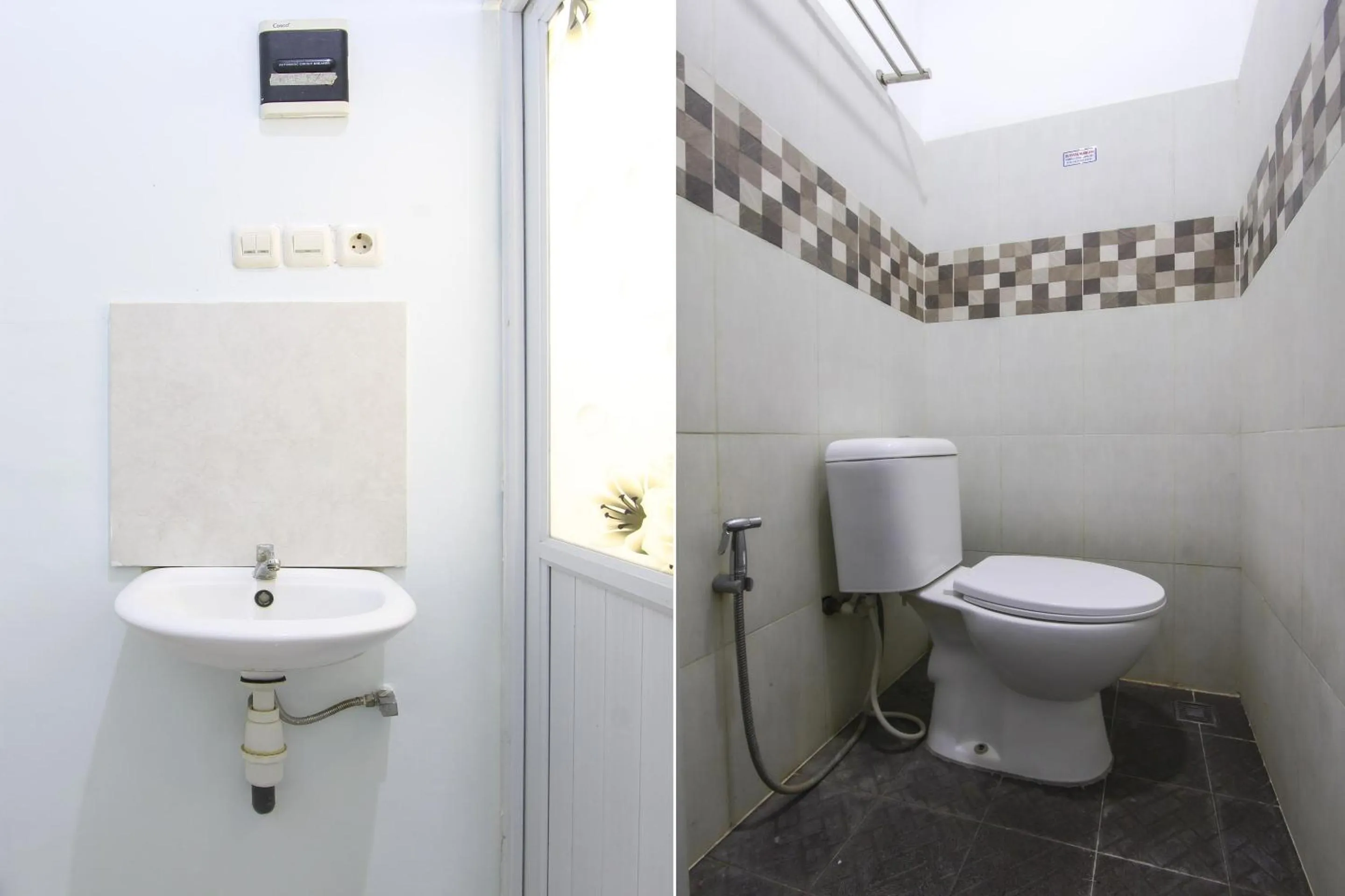 Bathroom in Hotel O New Puspa Residence