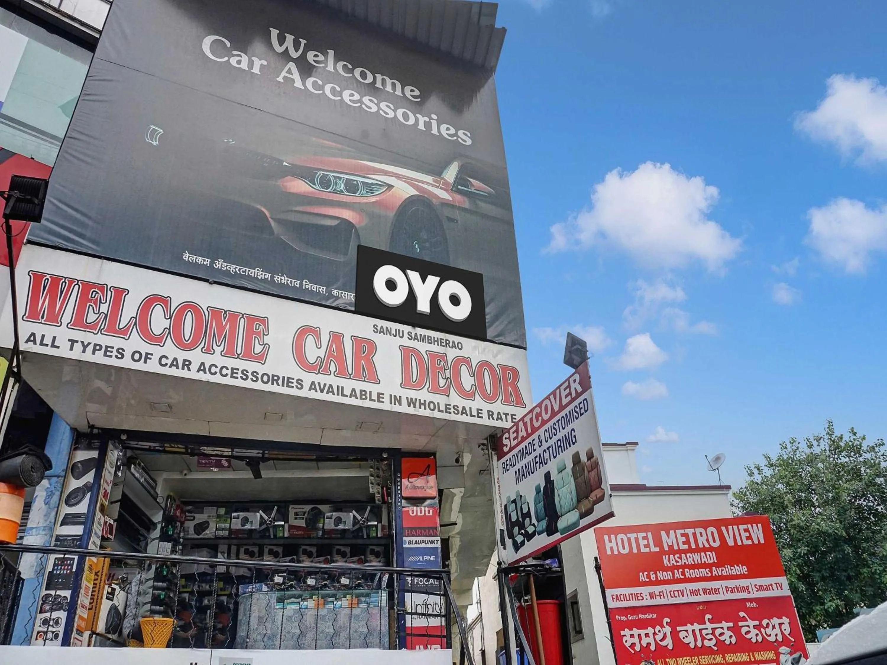 Facade/entrance in Hotel O Metro View