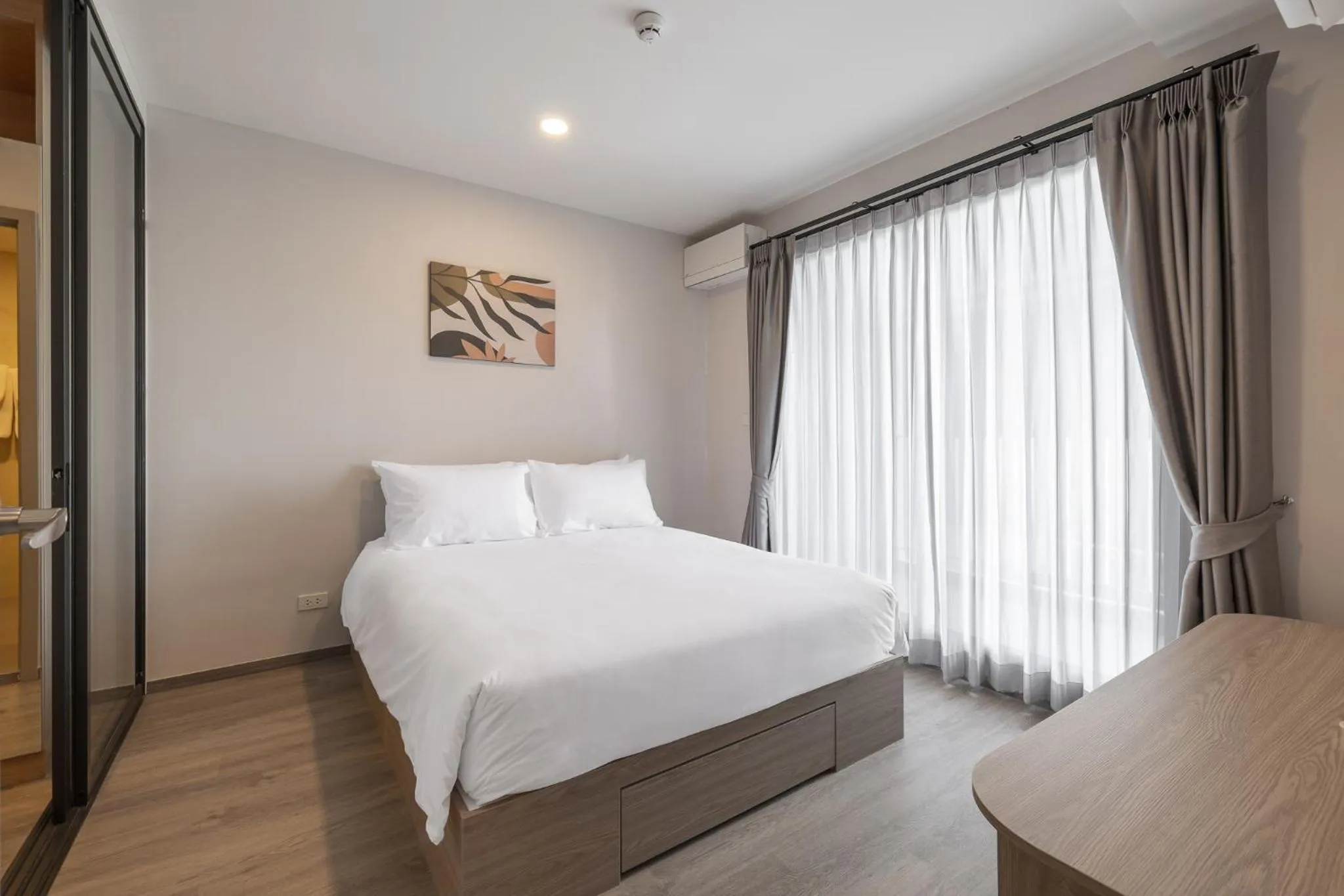 Bed in Salaya One Hotel & Service Apartment