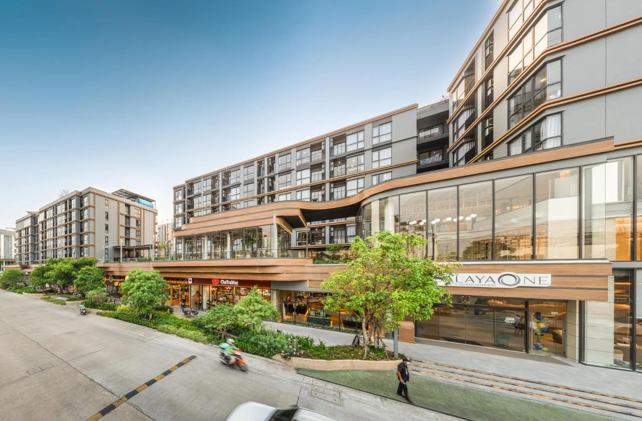 Property building in Salaya One Hotel & Service Apartment