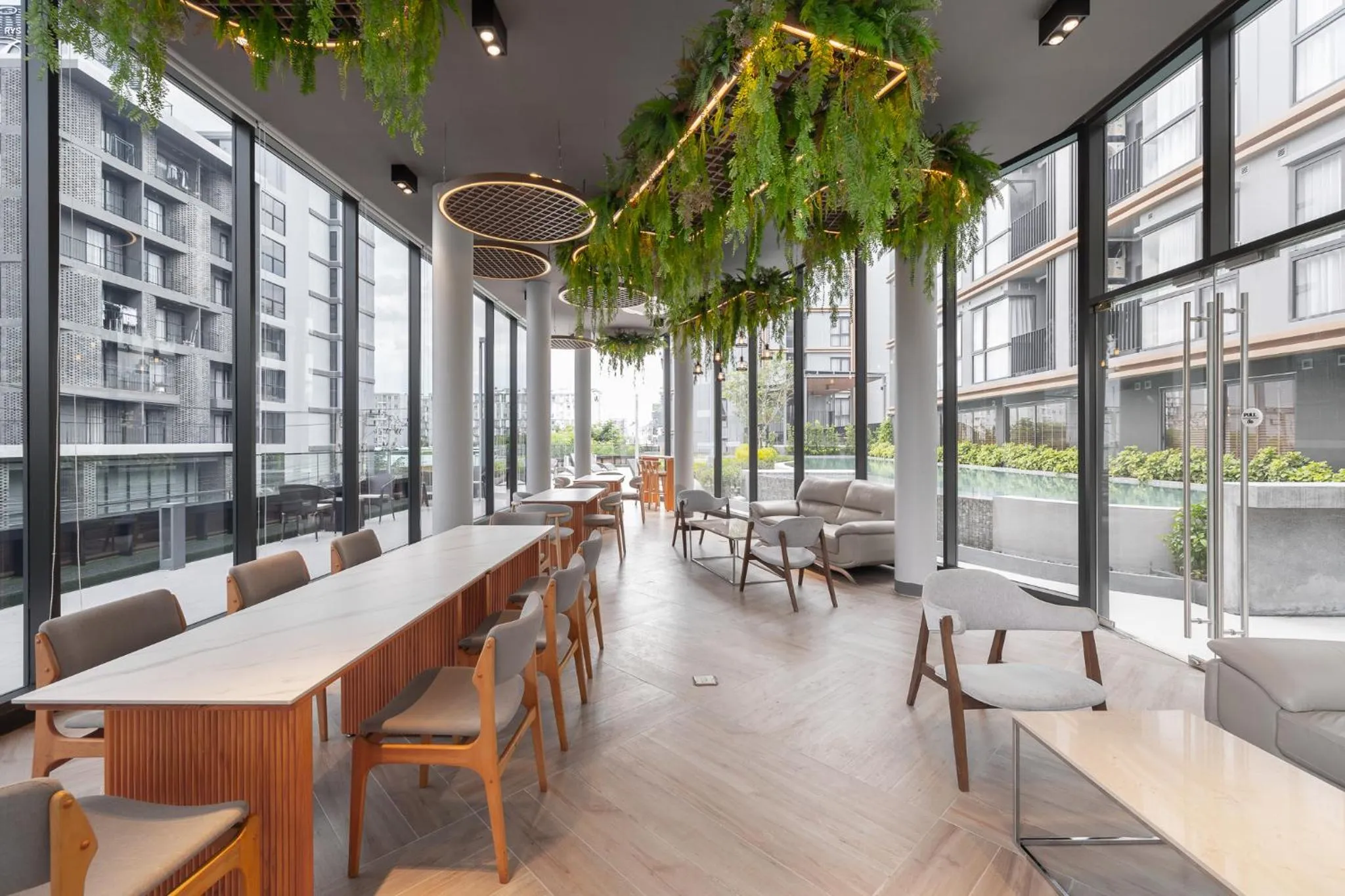 Library in Salaya One Hotel & Service Apartment