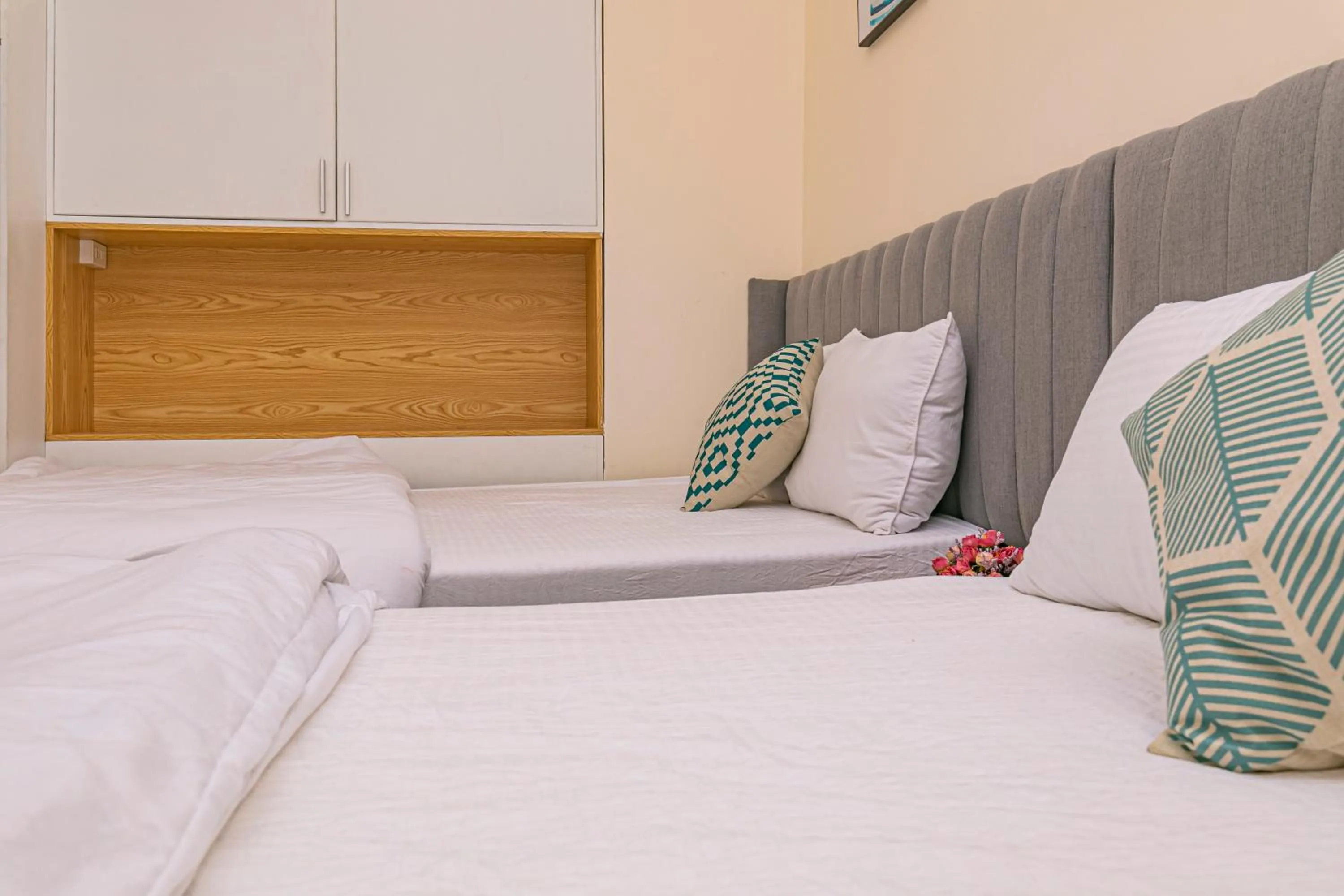 Bed in Thang Lap Hotel