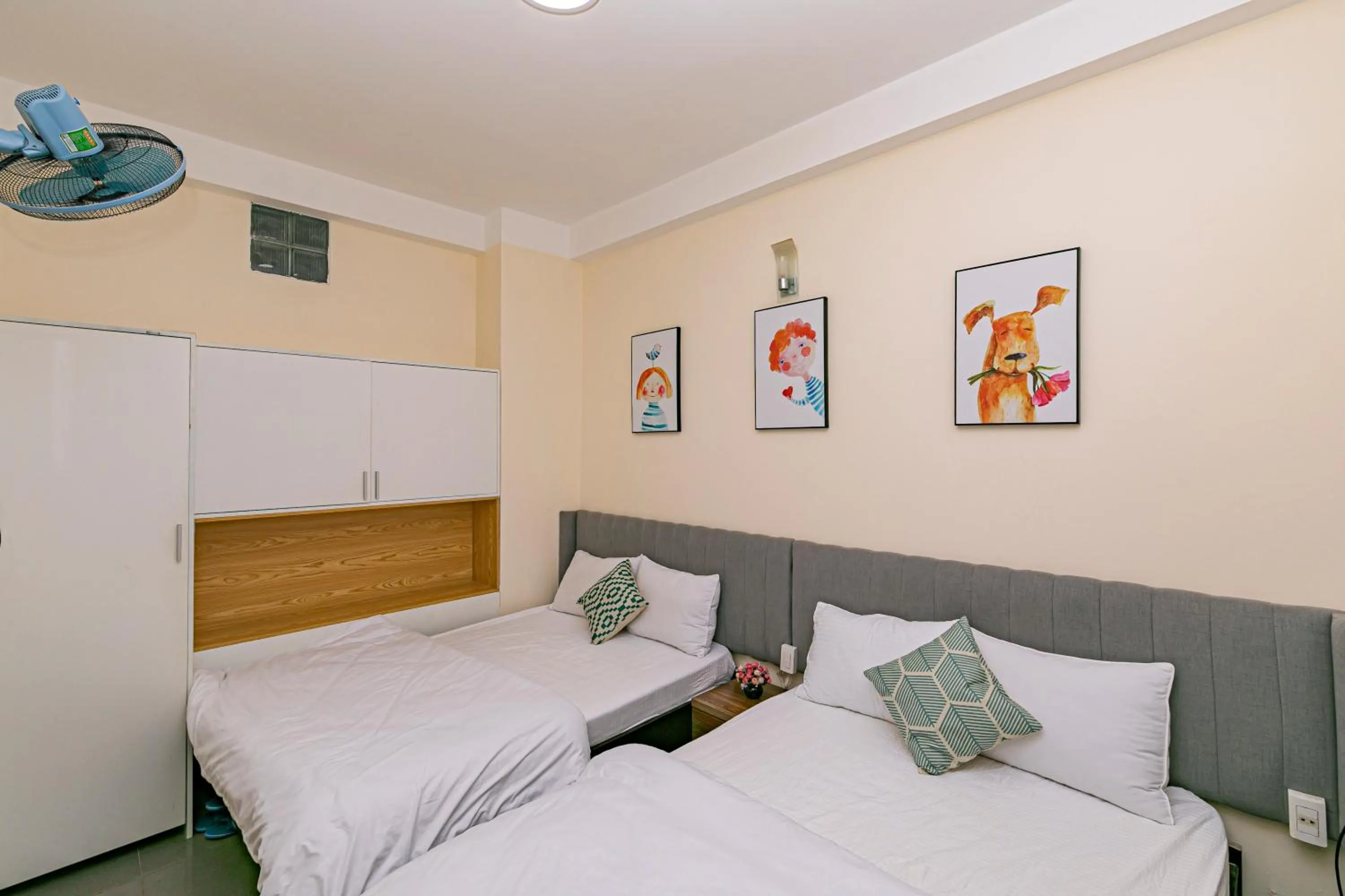 Bed in Thang Lap Hotel