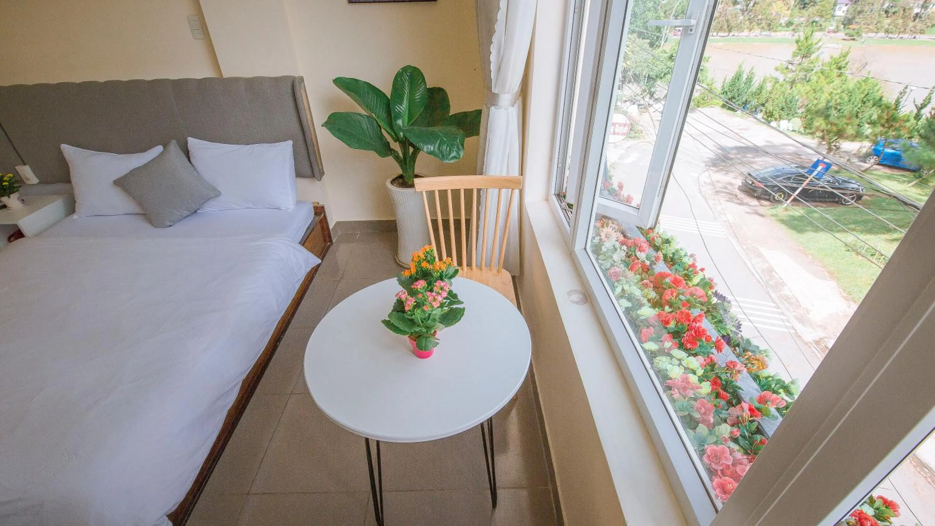 Bed in Thang Lap Hotel