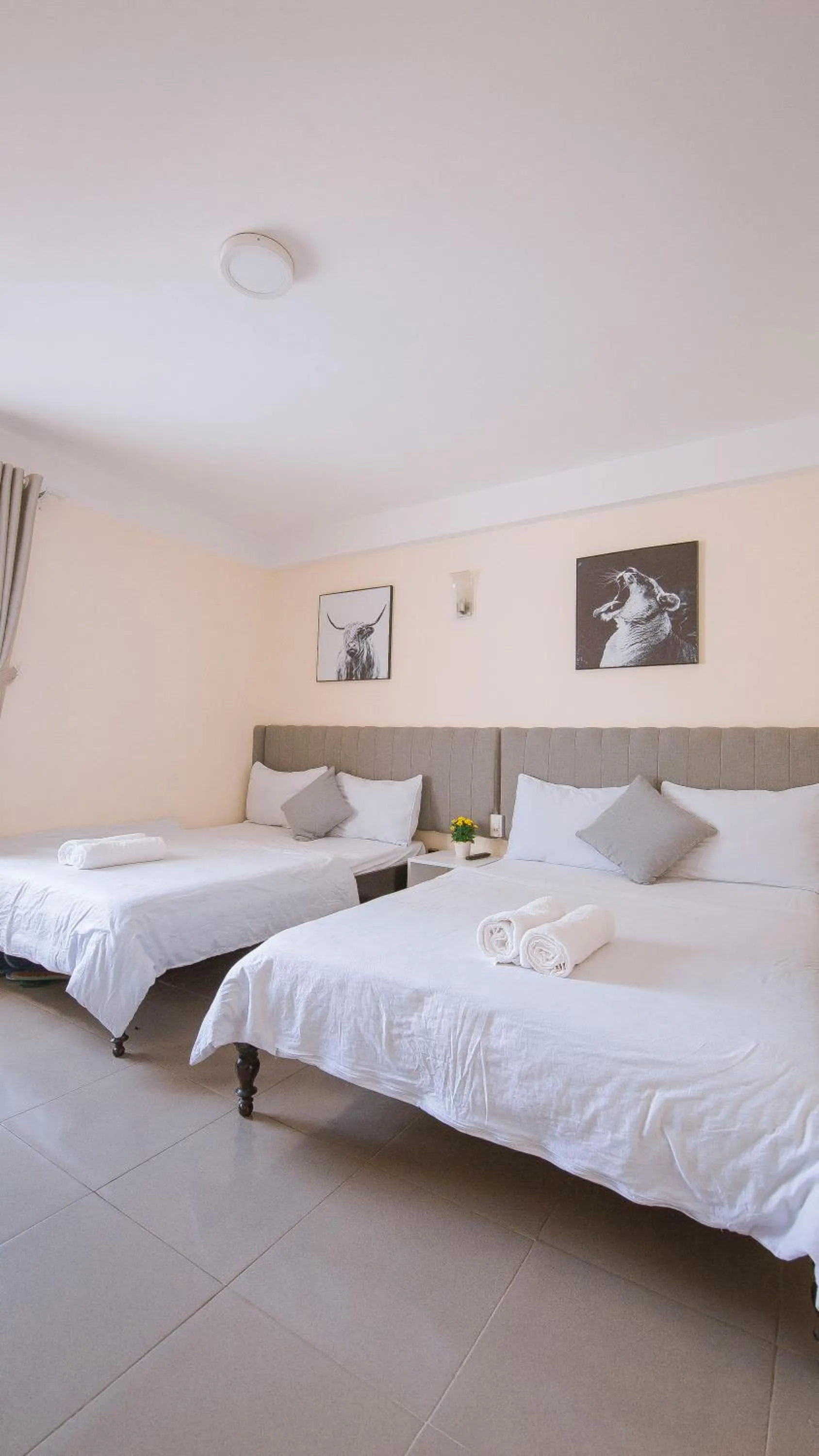 Bed in Thang Lap Hotel