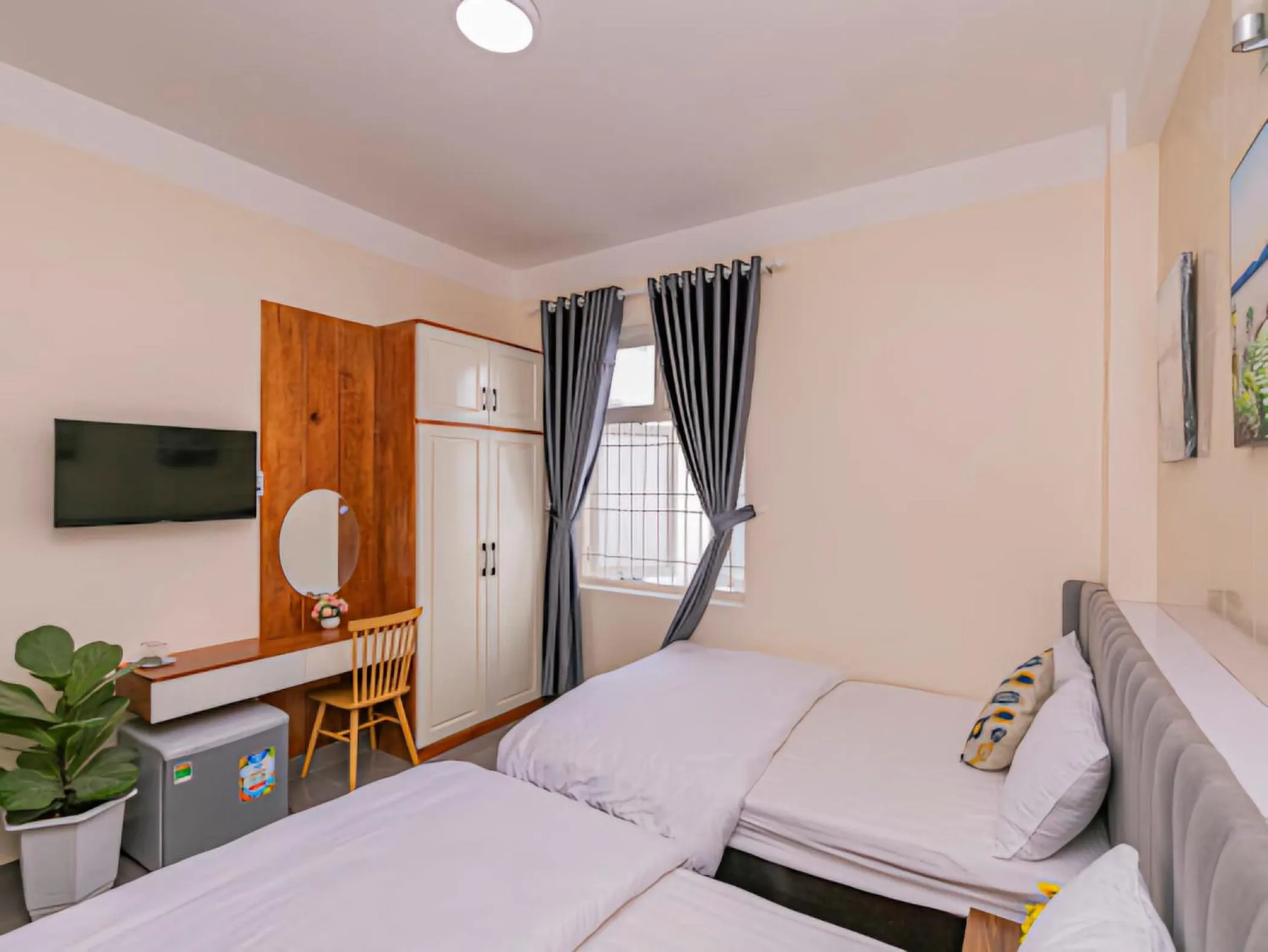 Bed in Thang Lap Hotel