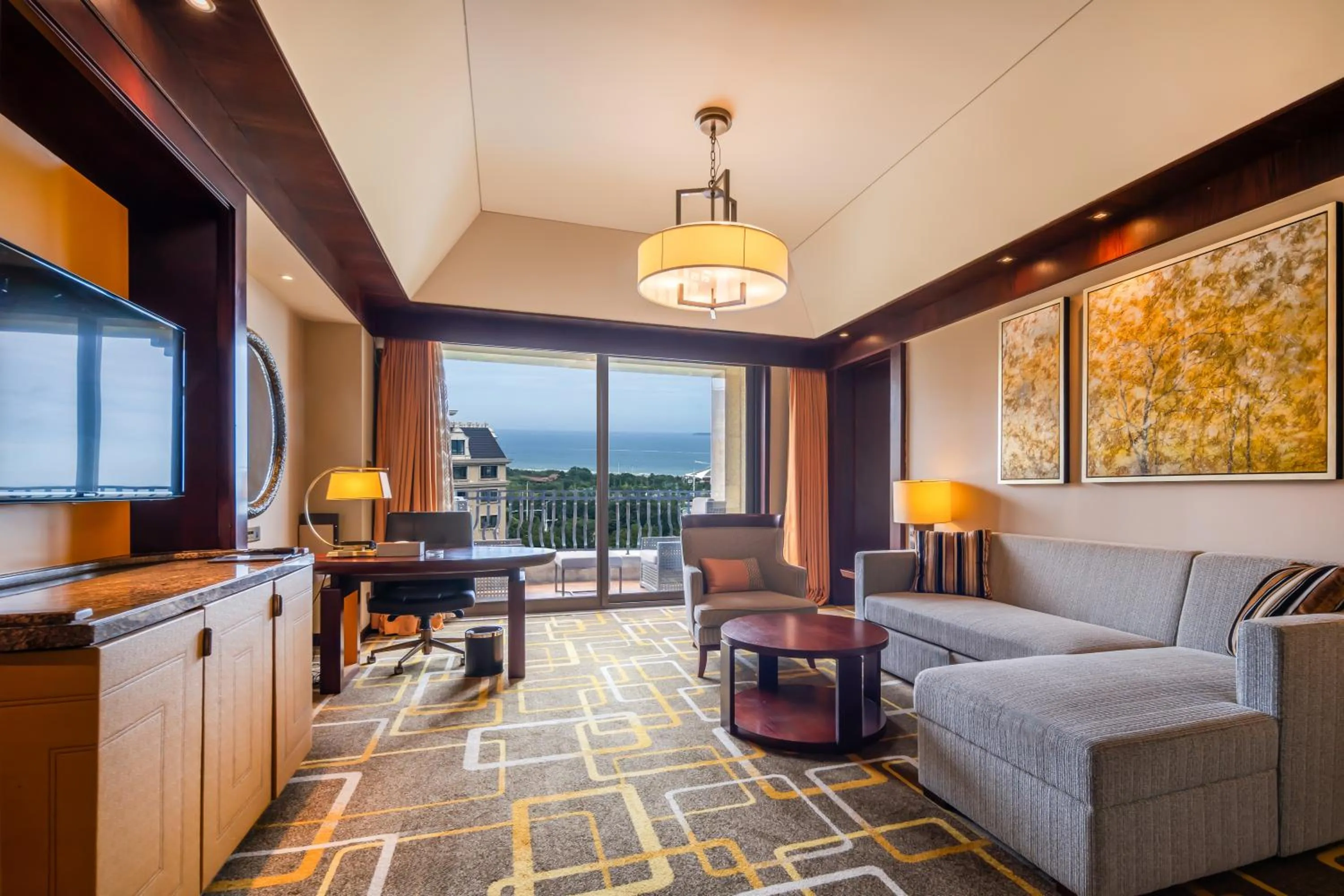 Property building in Hilton Qingdao Golden Beach