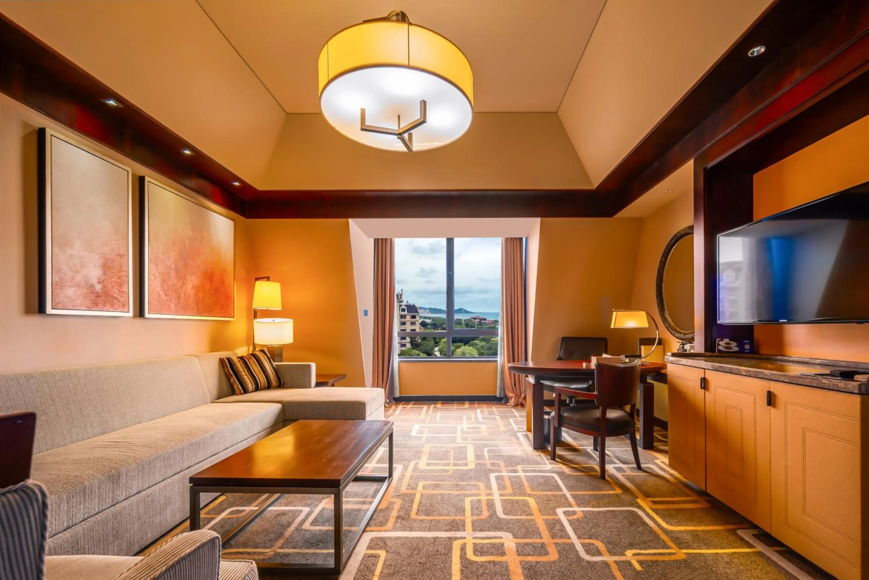 Property building in Hilton Qingdao Golden Beach