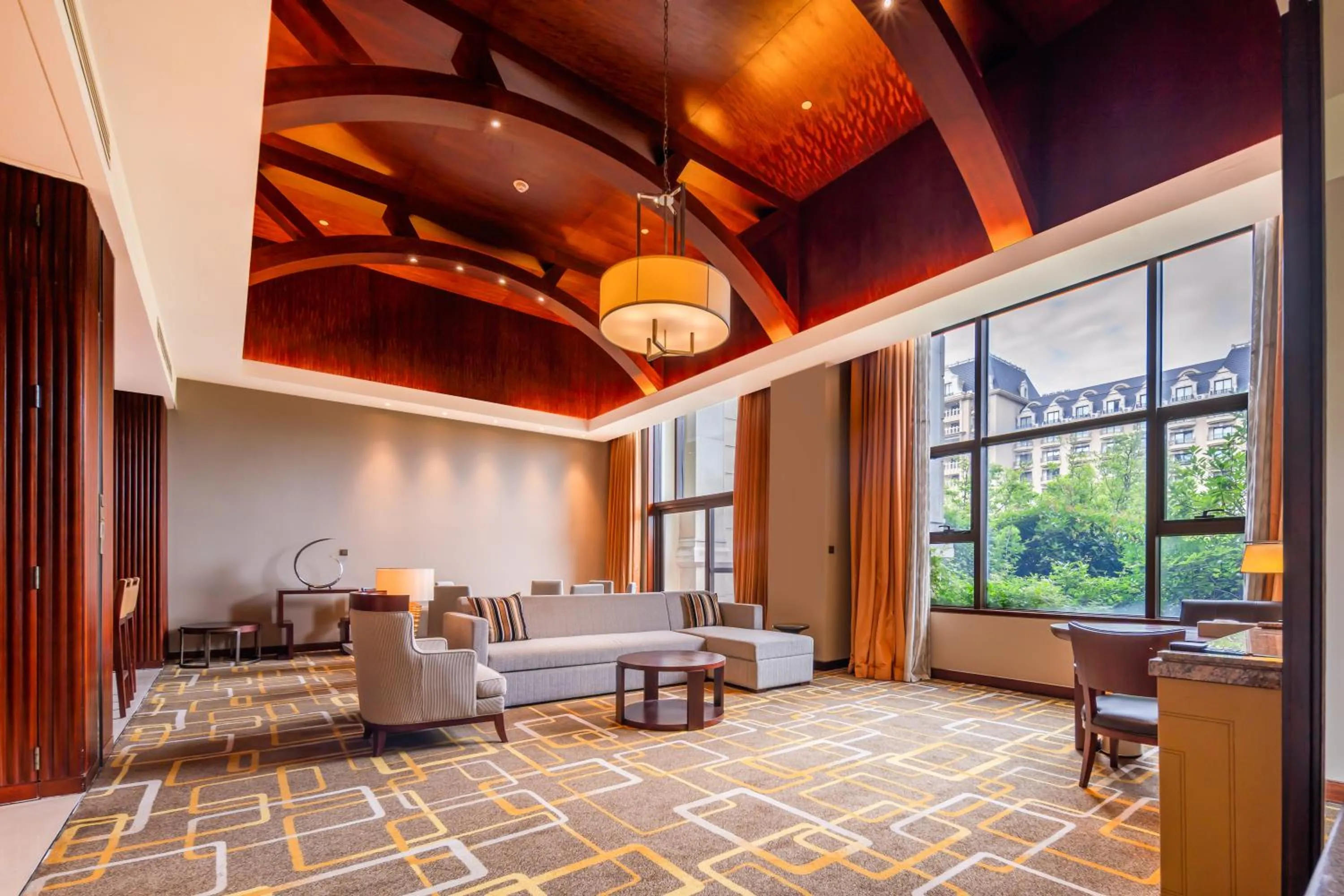 Property building in Hilton Qingdao Golden Beach