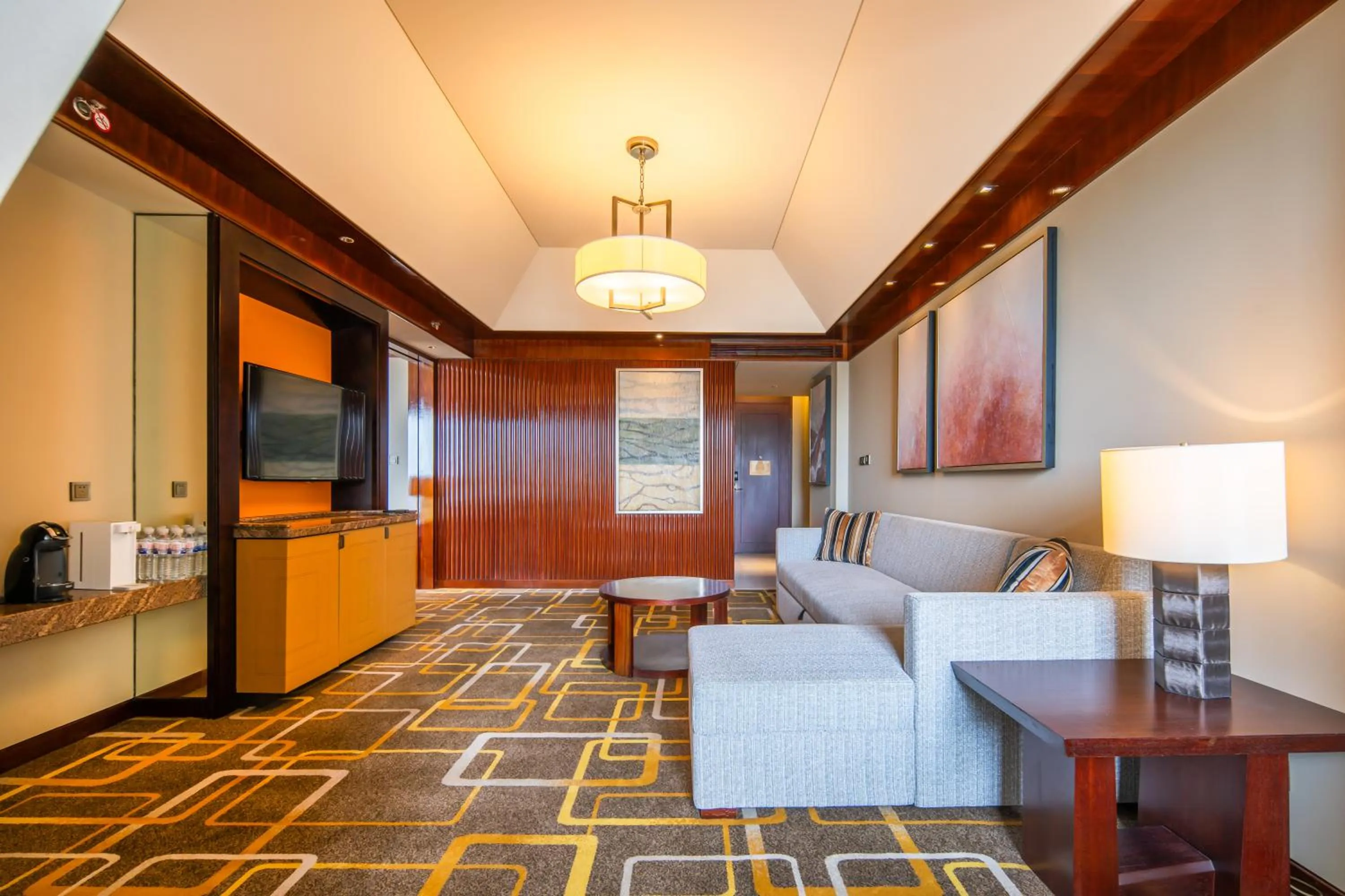 Property building in Hilton Qingdao Golden Beach