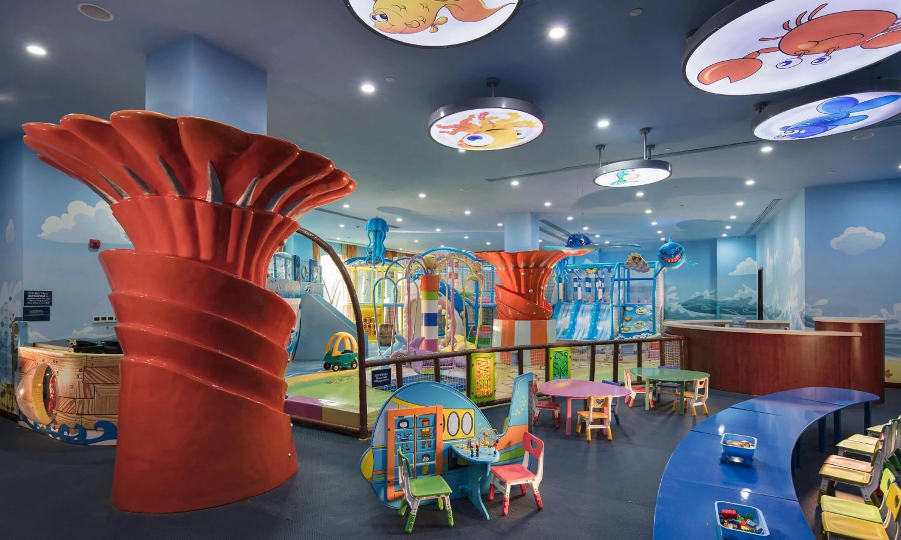 Kids's club in Hilton Qingdao Golden Beach