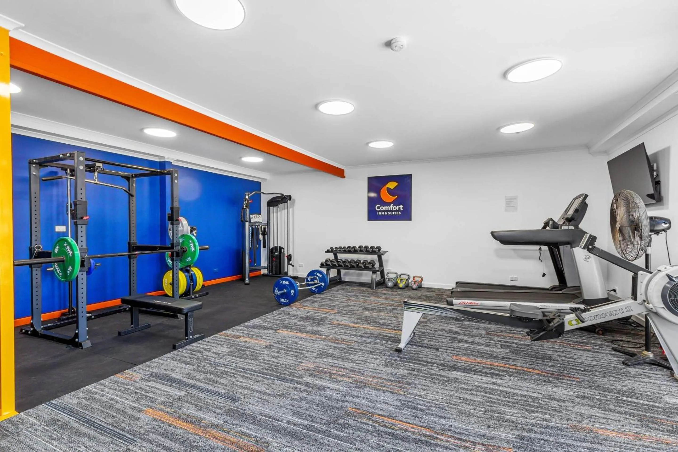 Fitness centre/facilities in Comfort Inn & Suites Augusta Westside