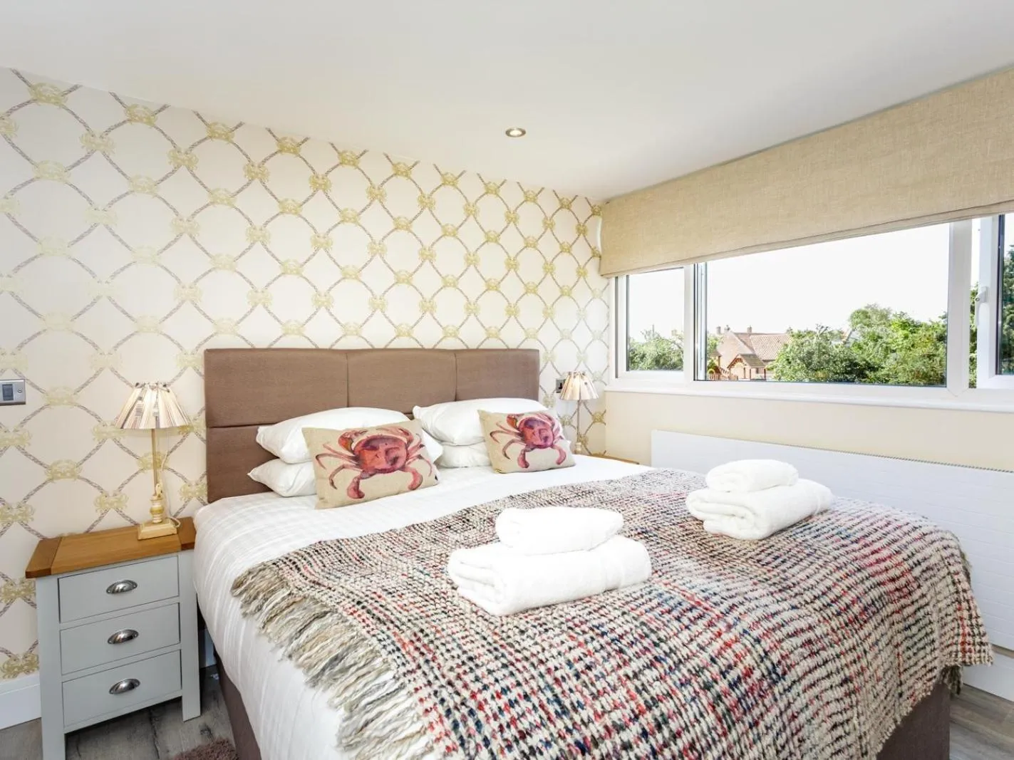Bedroom, Bed in The Orange Tree Thornham