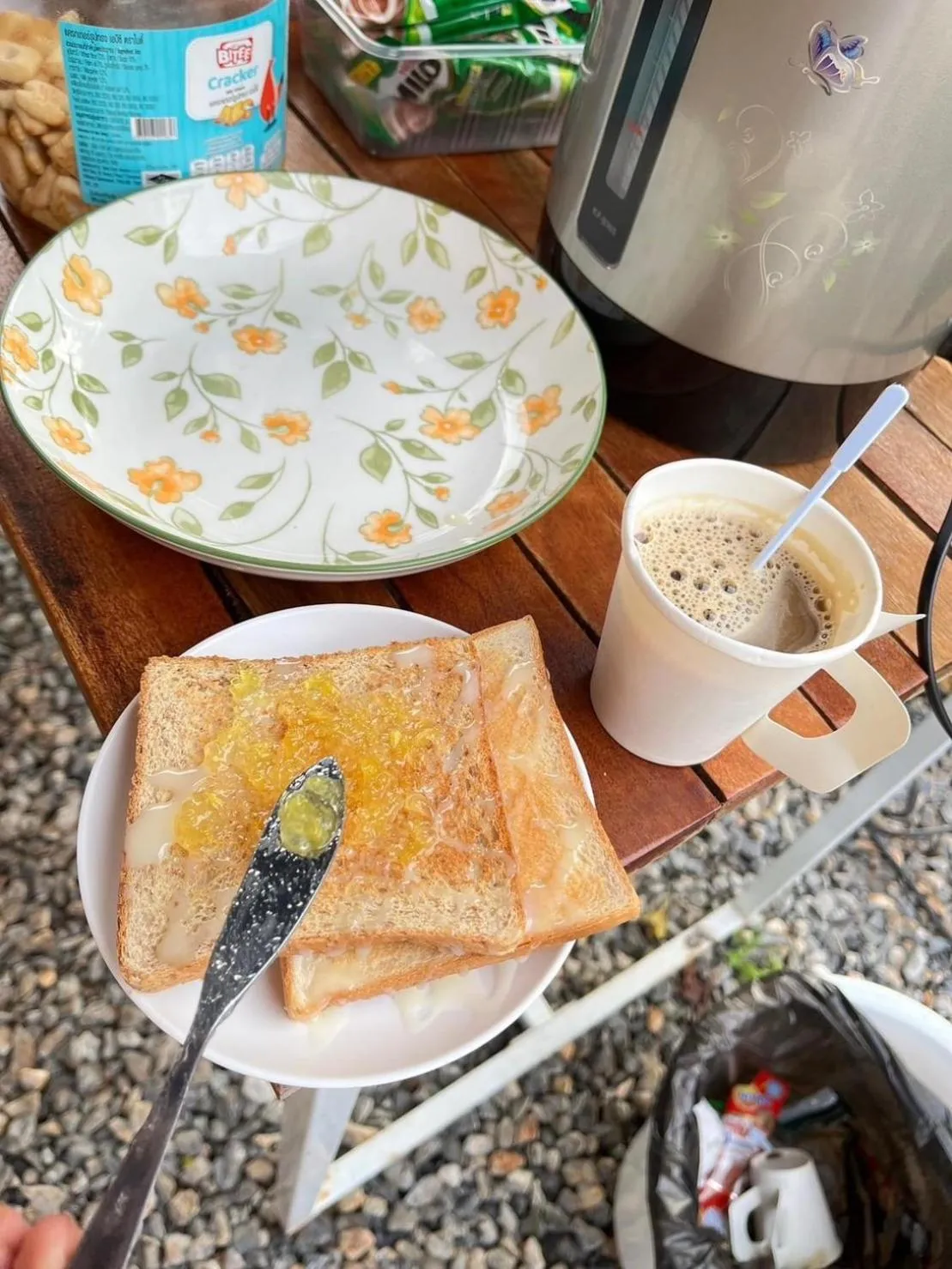 Food and drinks in NiNo San Glamping - Pak Chong