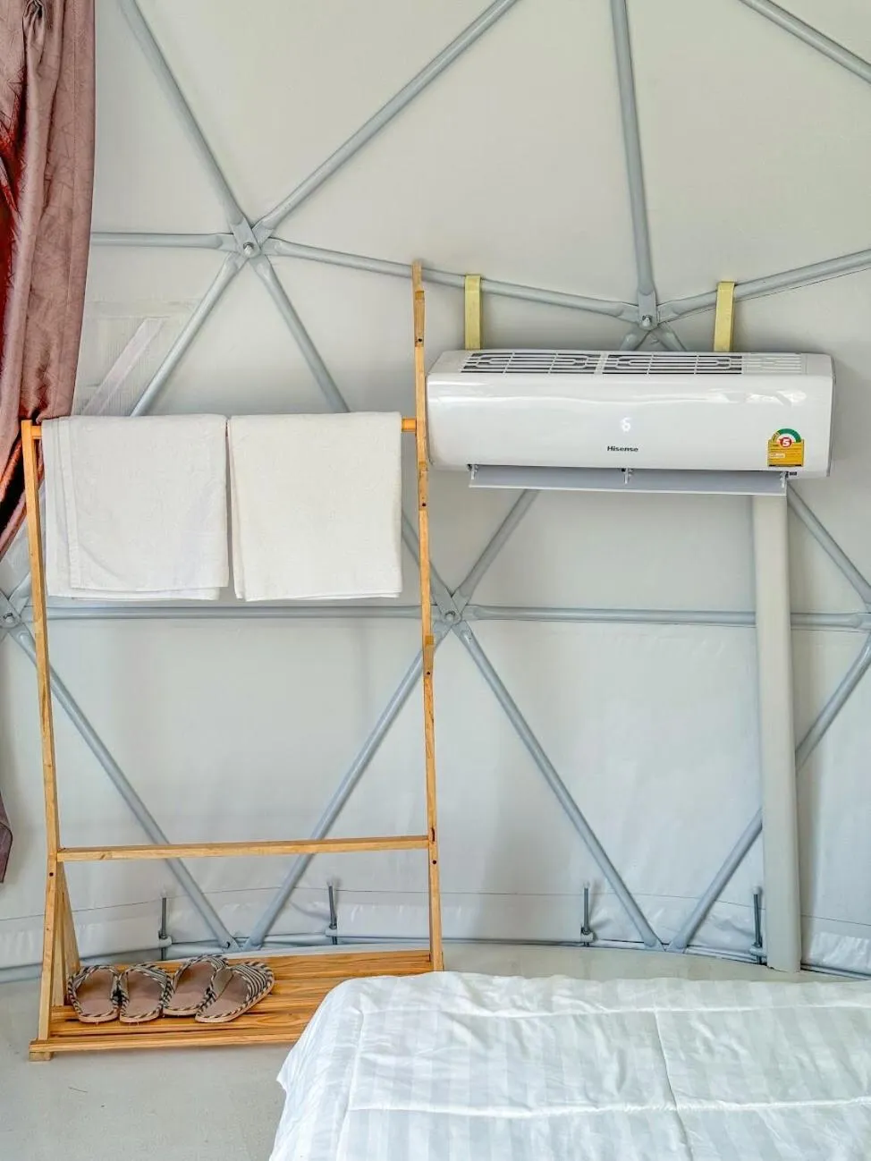 Photo of the whole room, Bed in NiNo San Glamping - Pak Chong