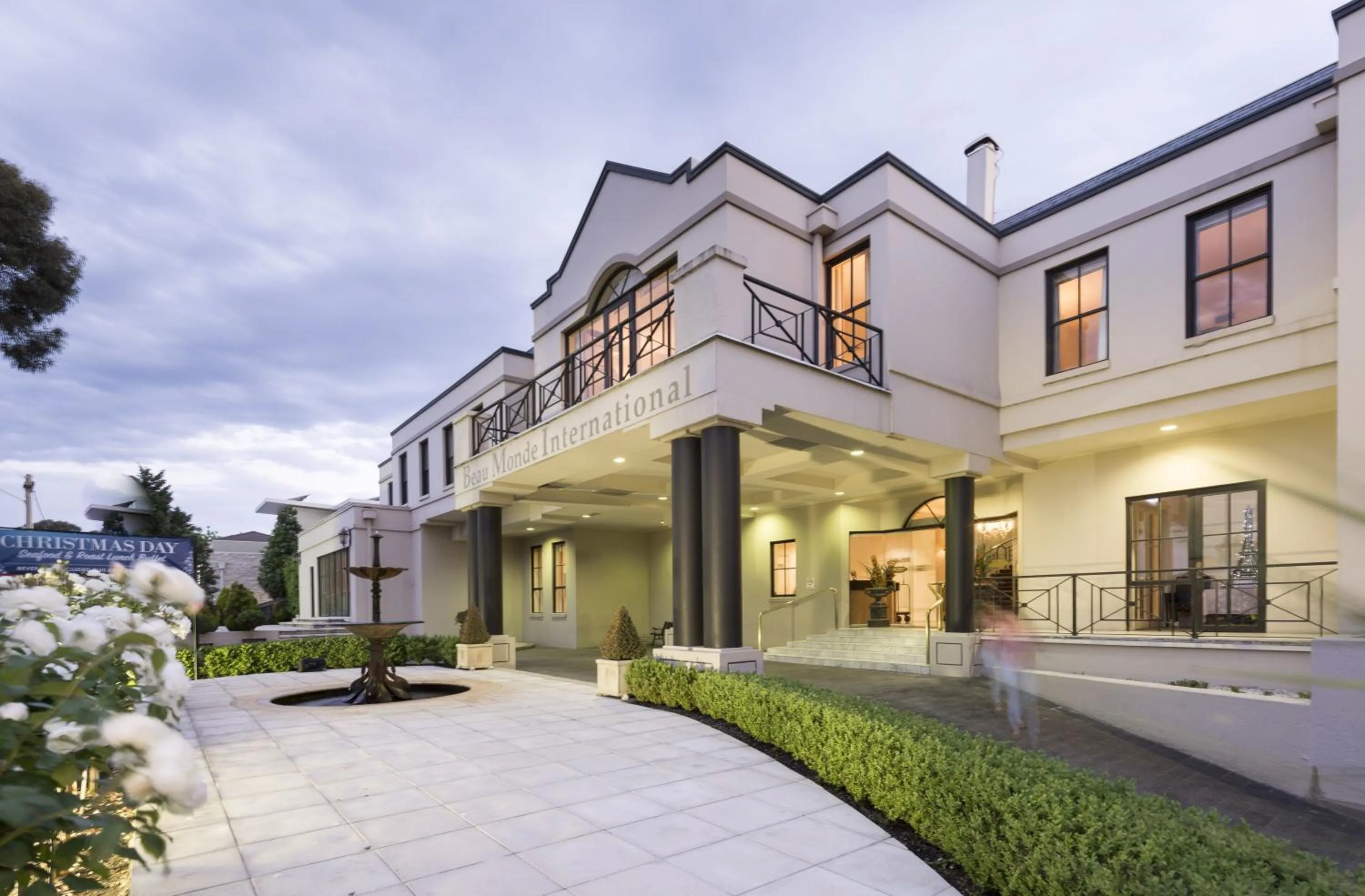 Facade/entrance in Beau Monde International