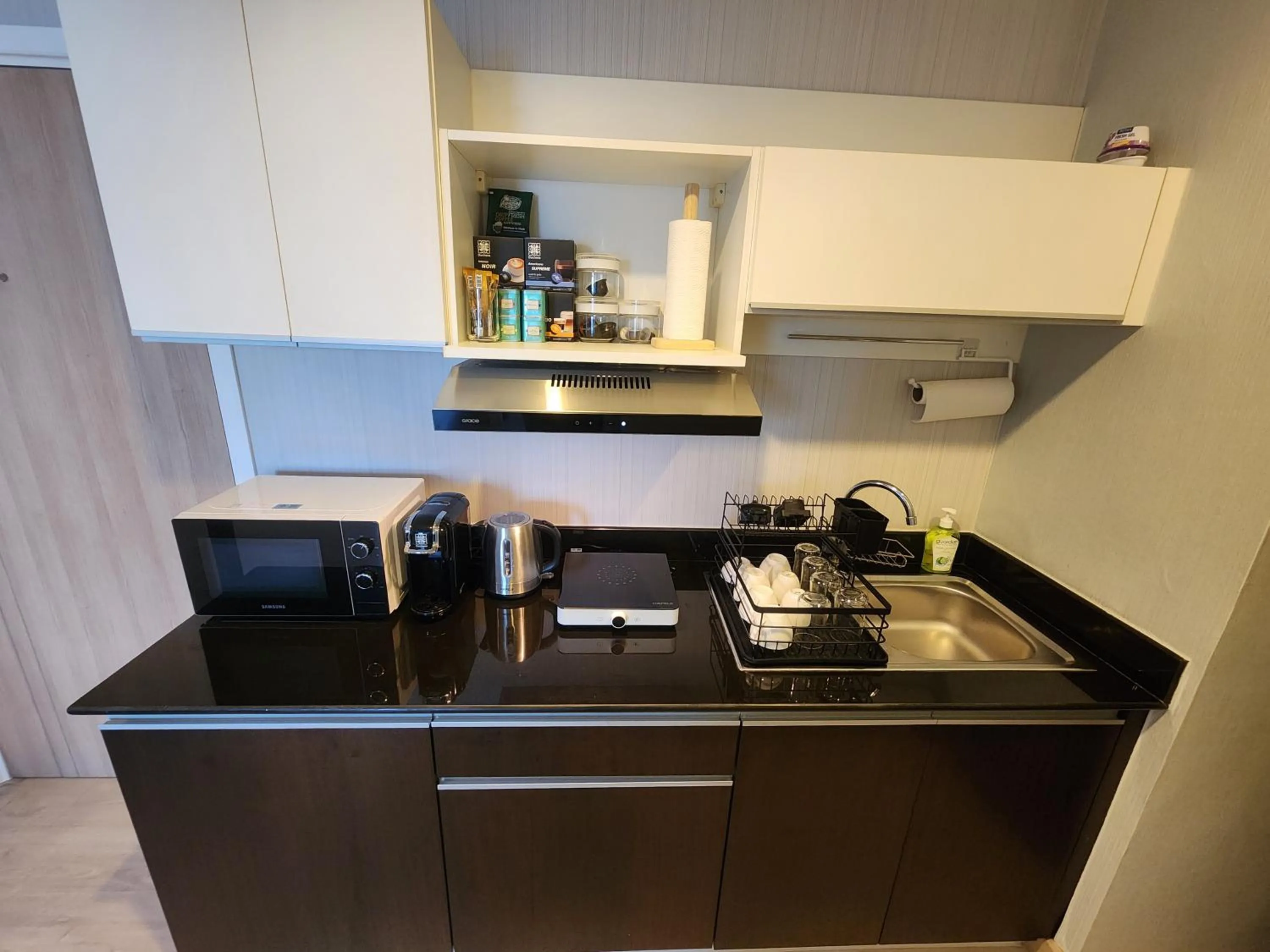 Kitchen or kitchenette in Family Suit 2 Bedrooms 2 Bathrooms in Chiang Mai