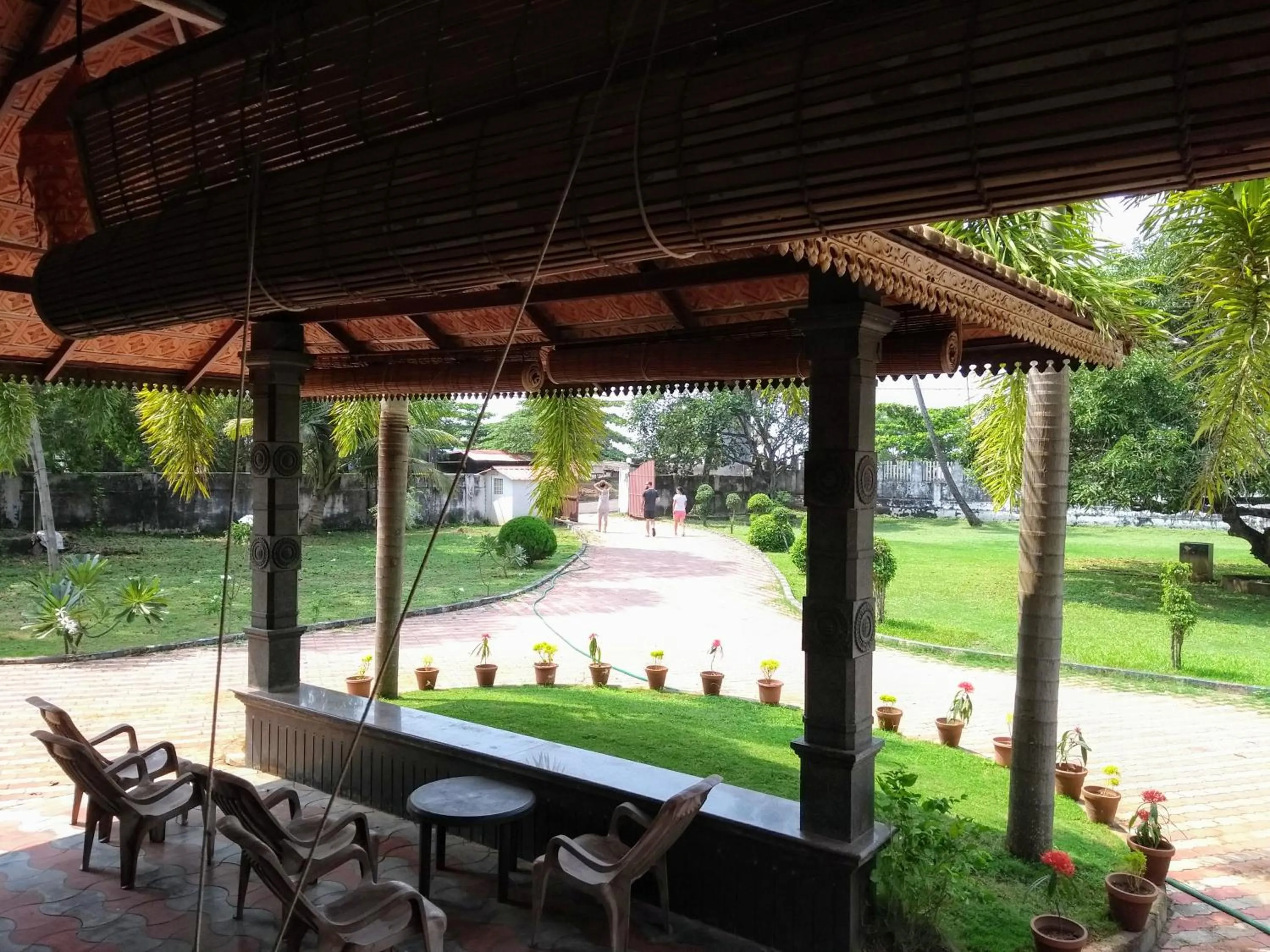 Garden view in Baywatch Beach Resort