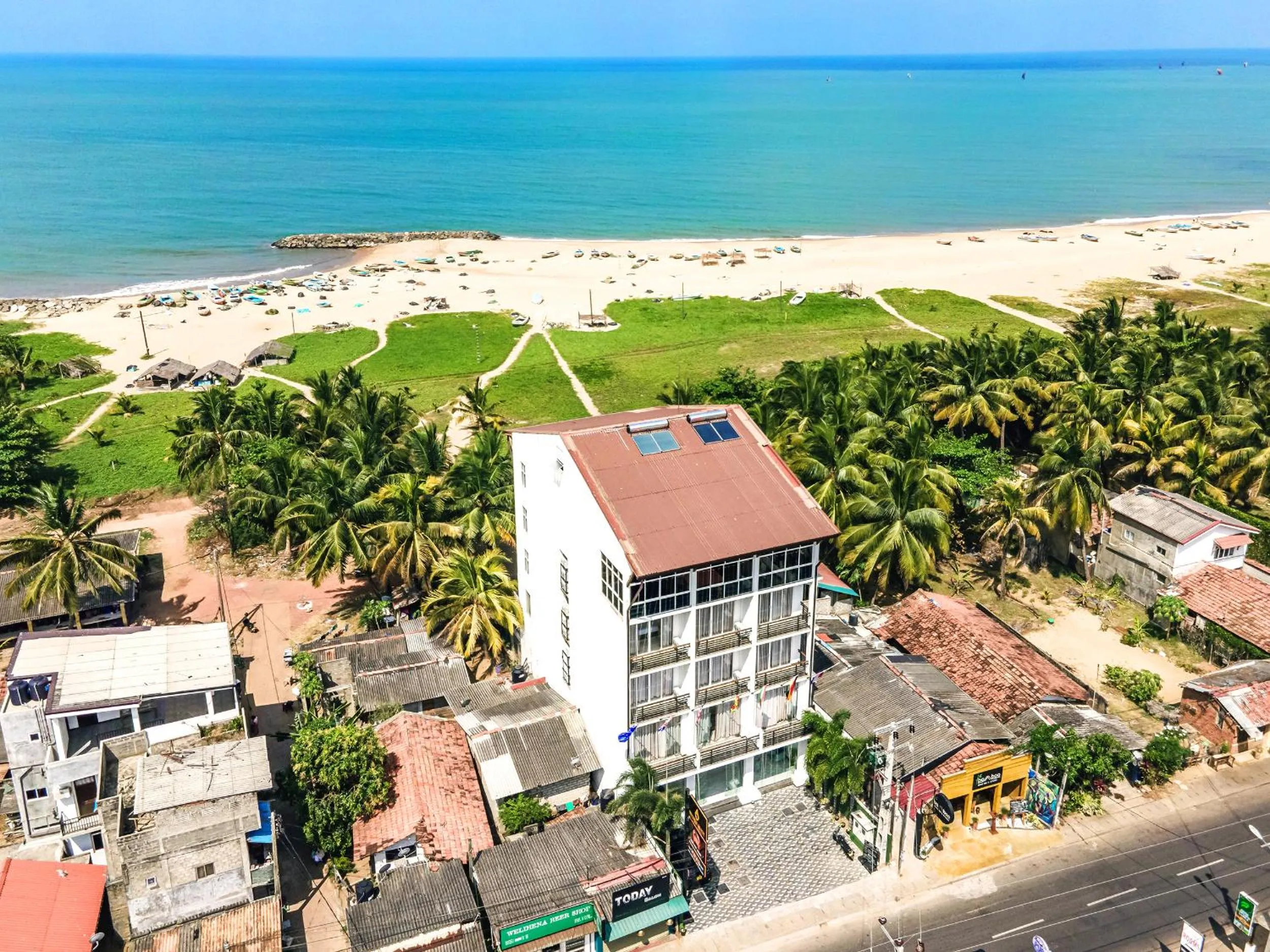 Property building in Beverly Beach Negombo