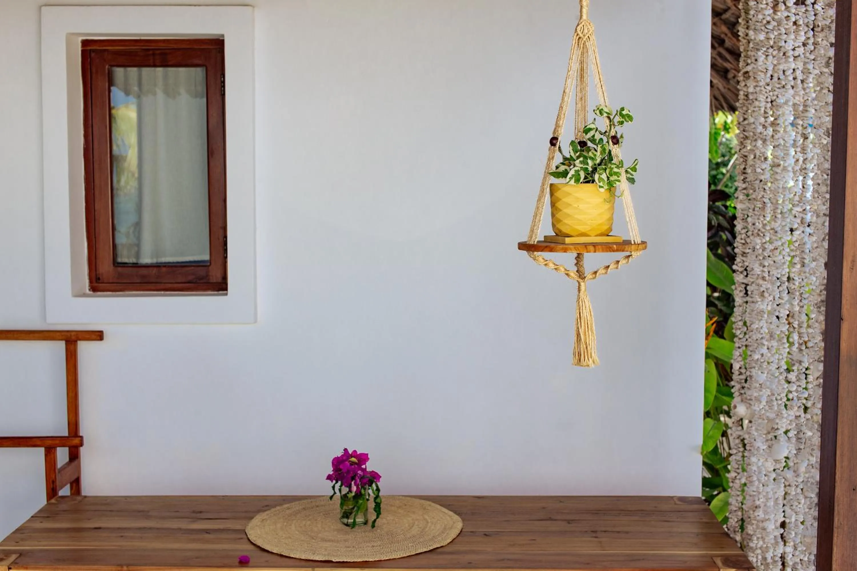 Decorative detail in Babu Villas