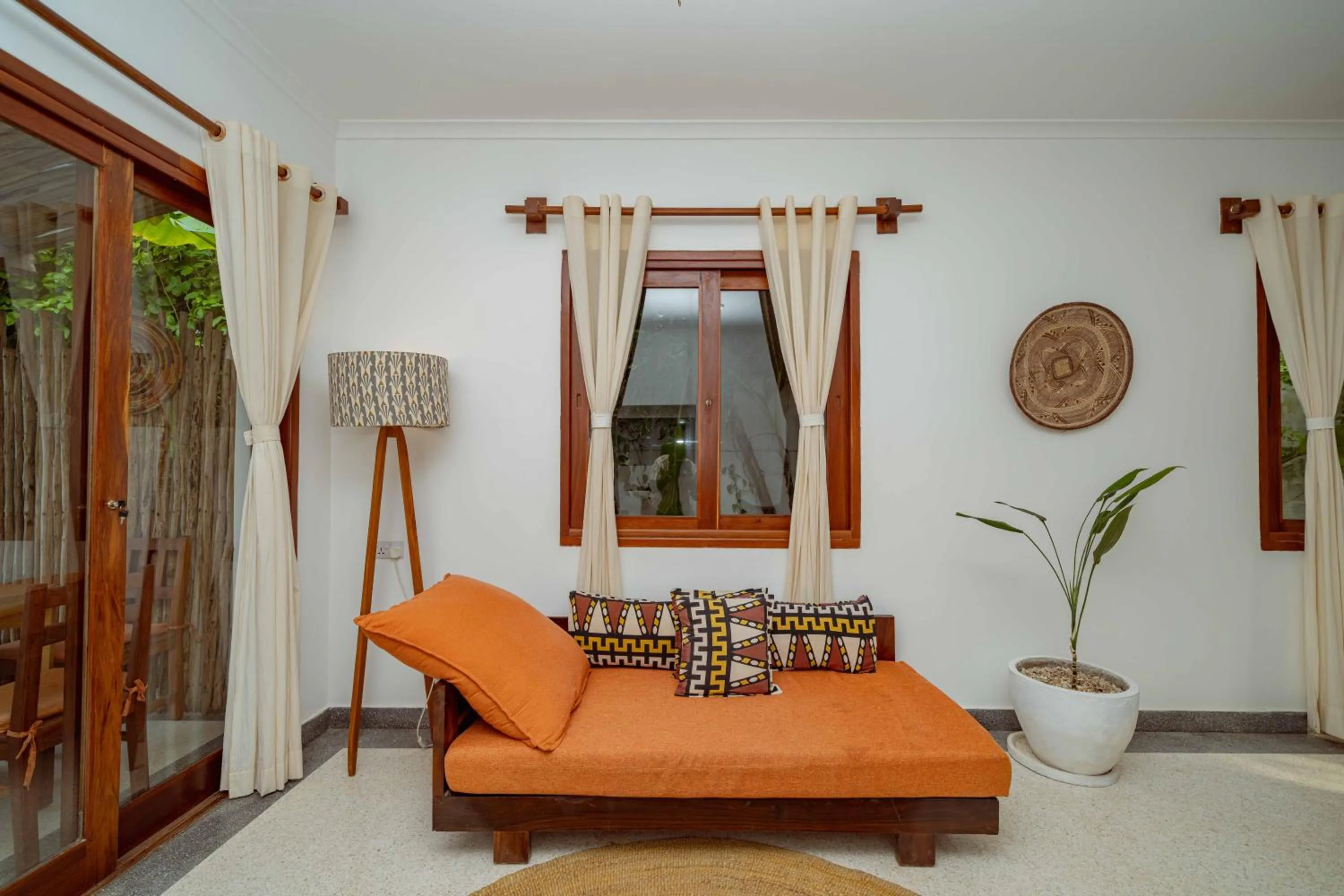 Living room in Babu Villas