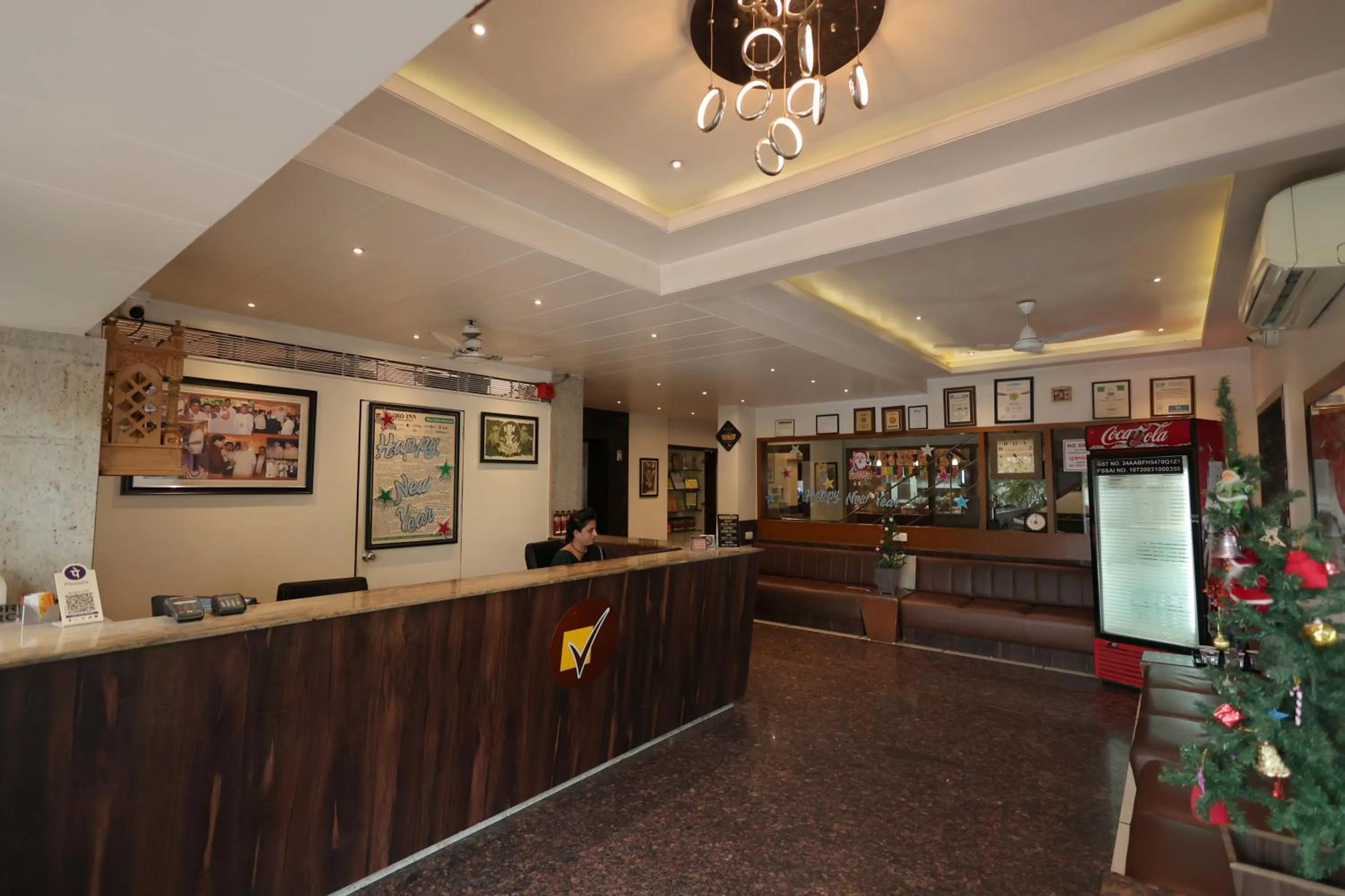 Lobby or reception in Hotel Vetro Inn