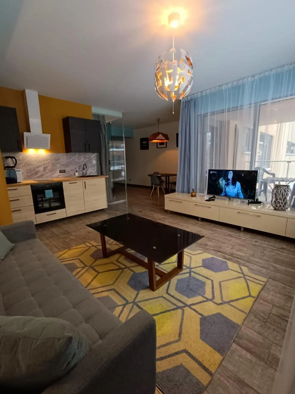 Balcony/Terrace in Saules Club Apart Hotel