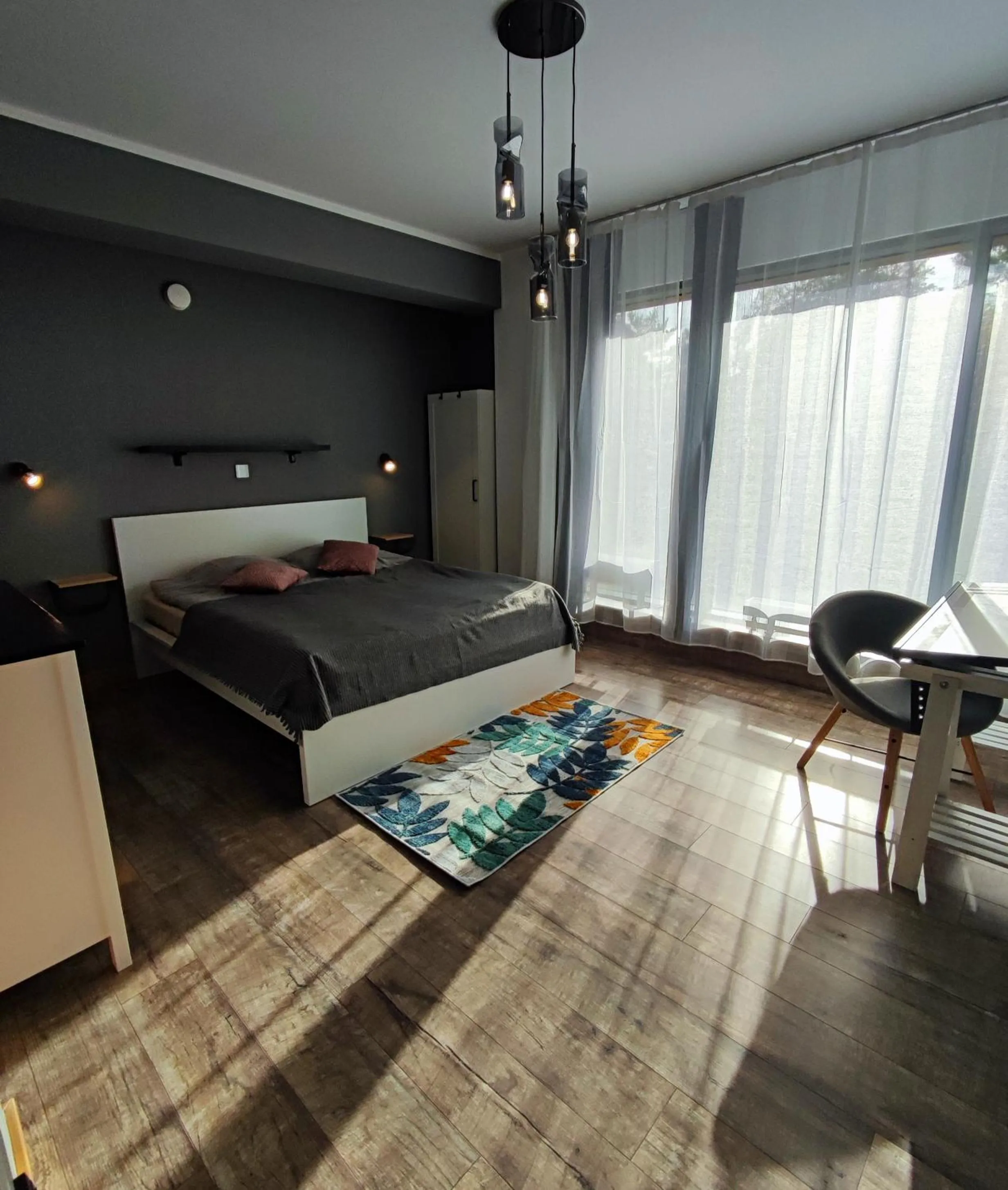 Bed in Saules Club Apart Hotel