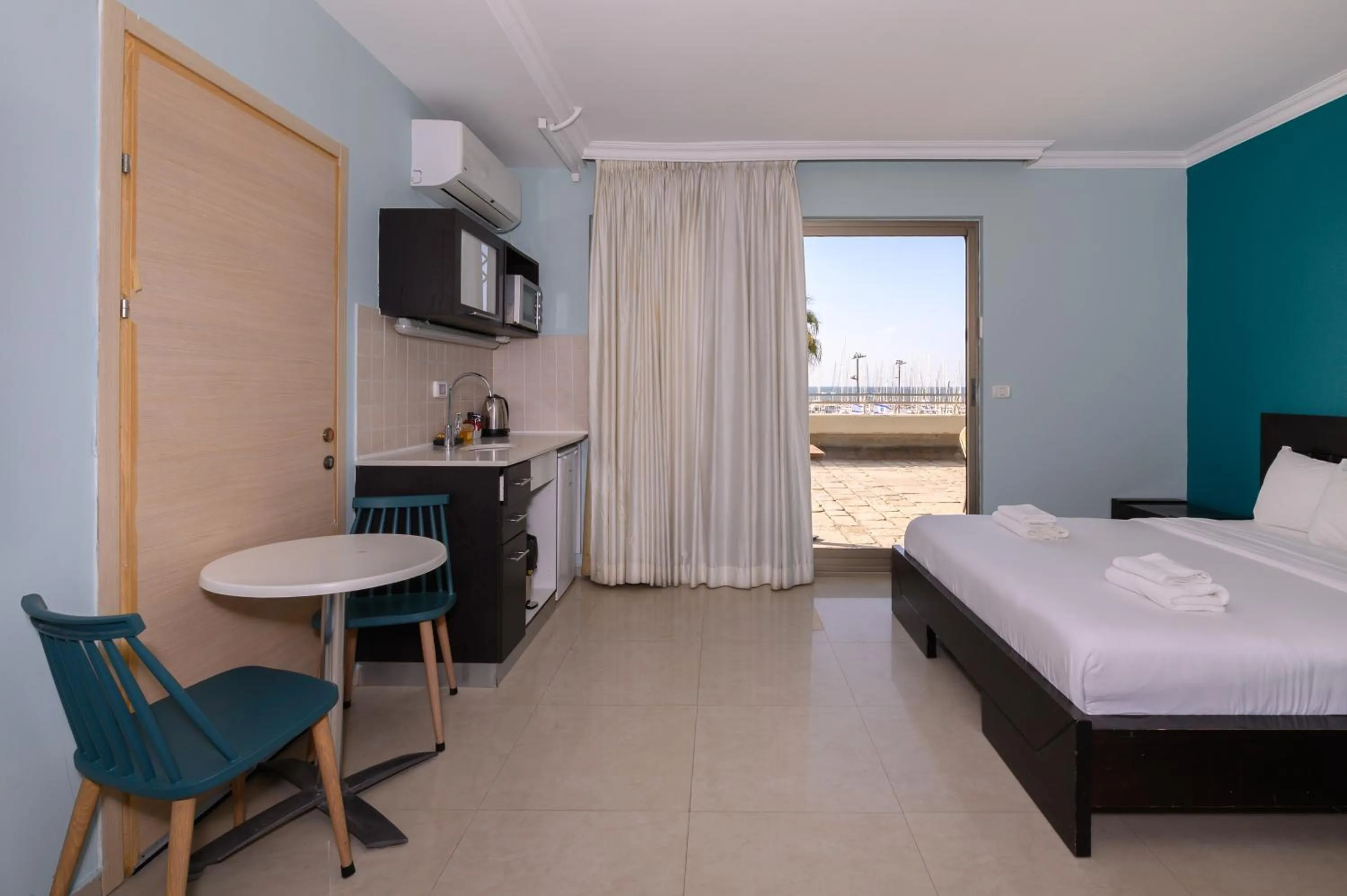 Bed in Marina Beach Hotel