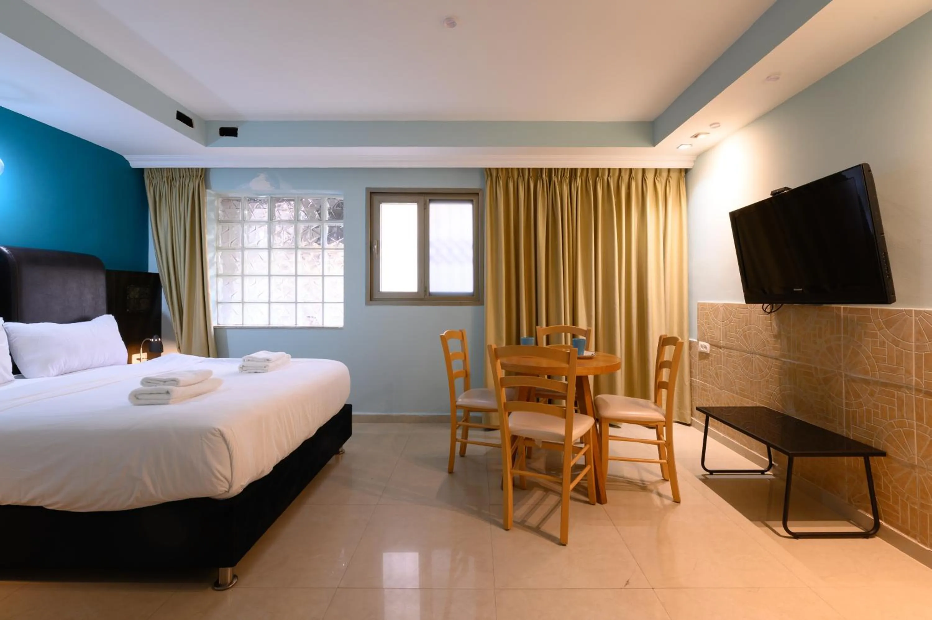 Bed in Marina Beach Hotel