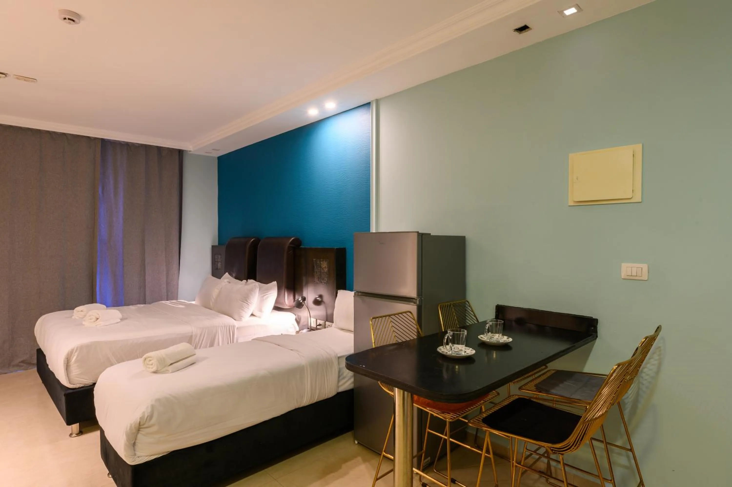 Bed in Marina Beach Hotel