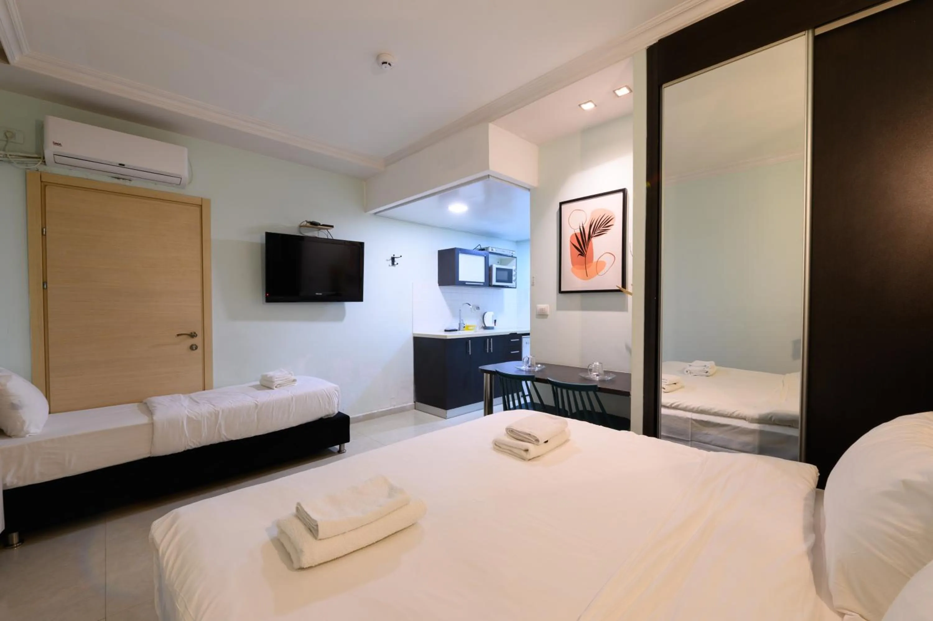 Bed in Marina Beach Hotel