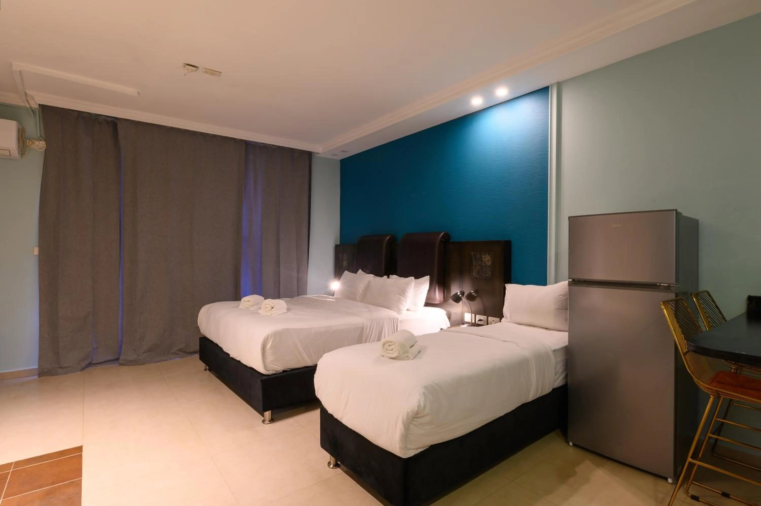 Bed in Marina Beach Hotel