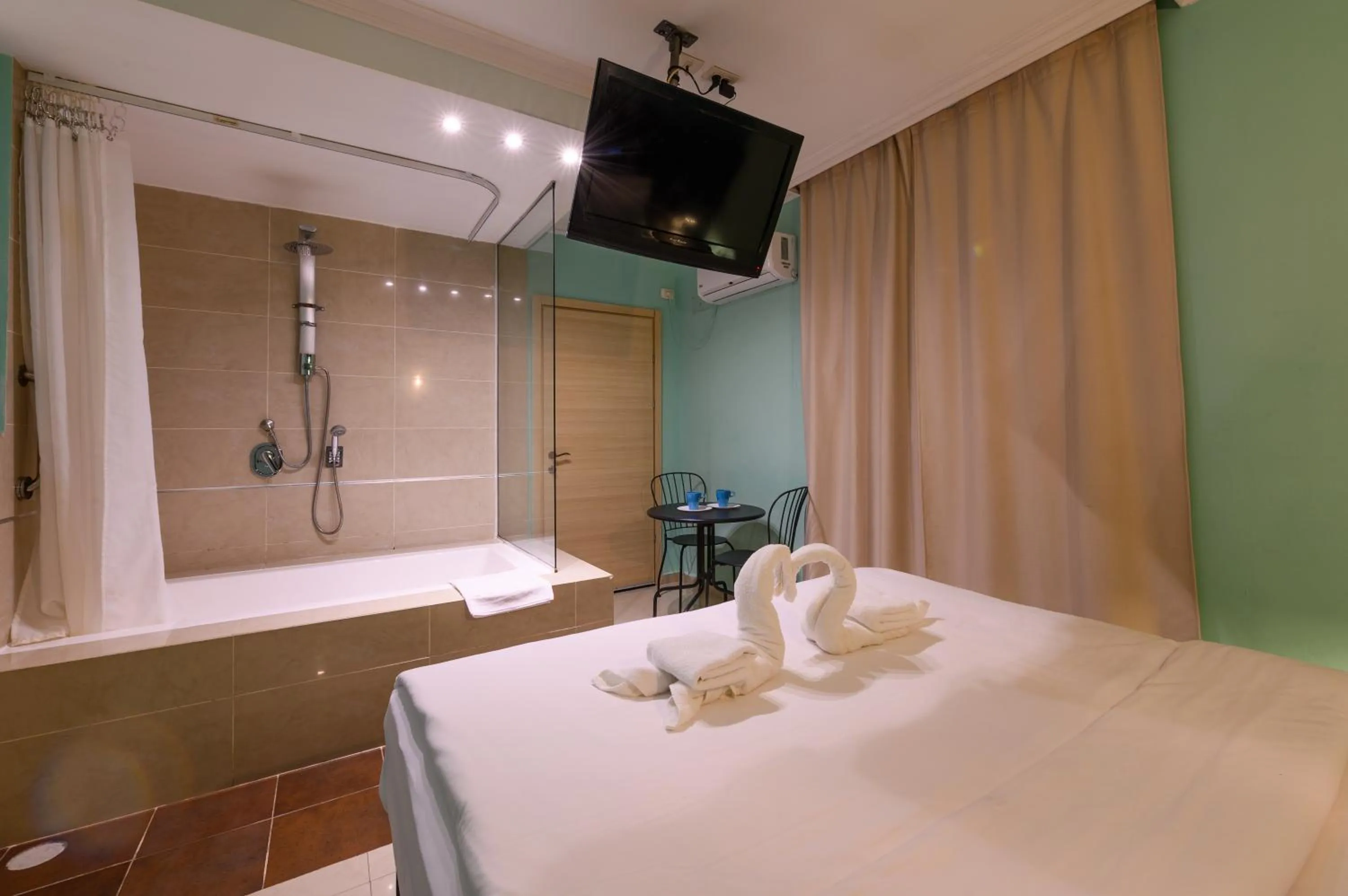 Bed in Marina Beach Hotel