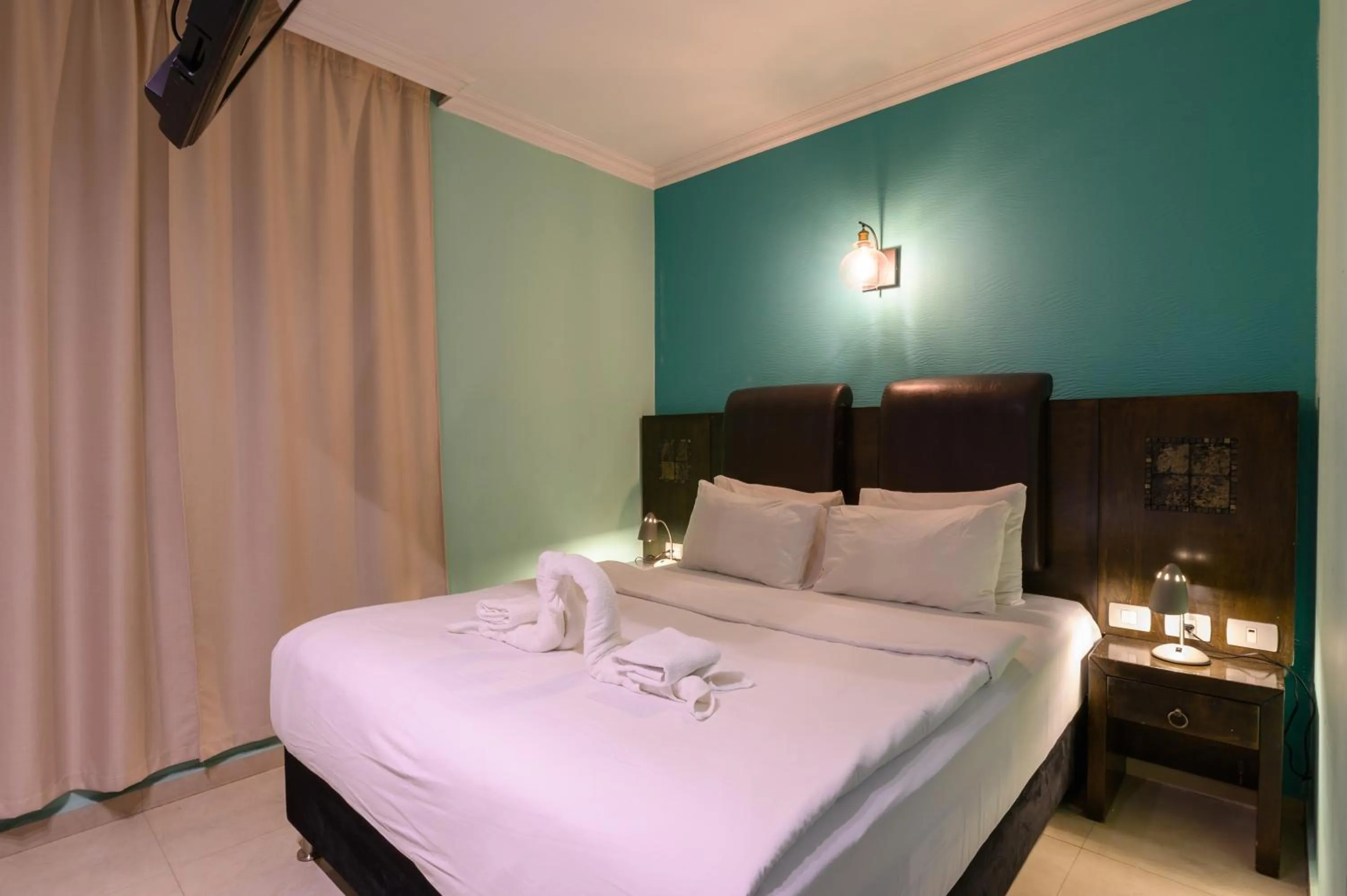 Bed in Marina Beach Hotel